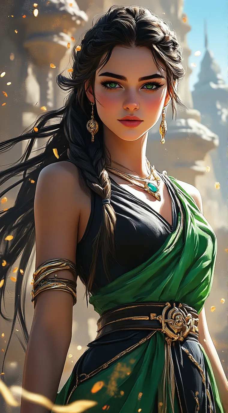 ai character: Elara background