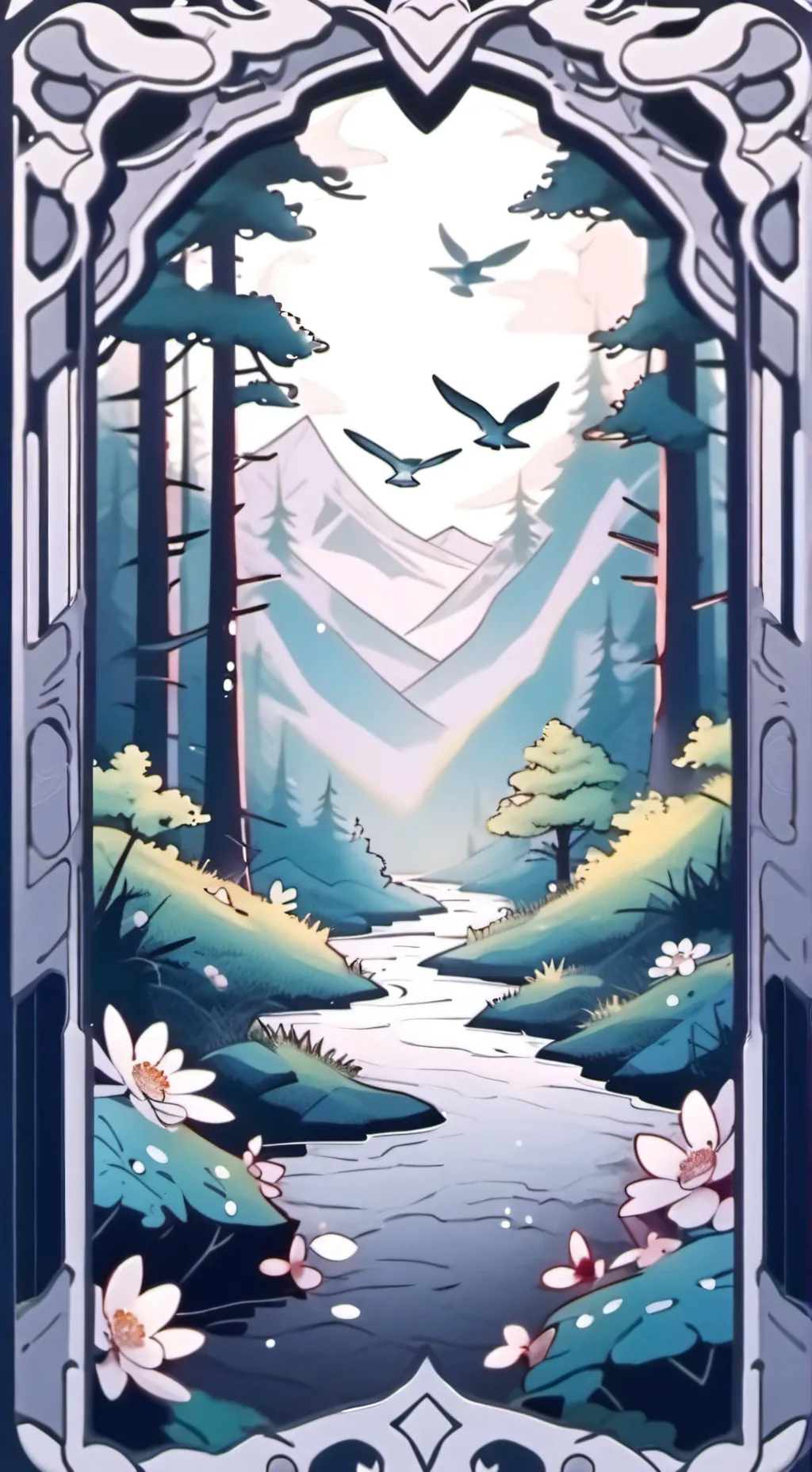 ai character: Robin's sister🖤🖤🖤 background