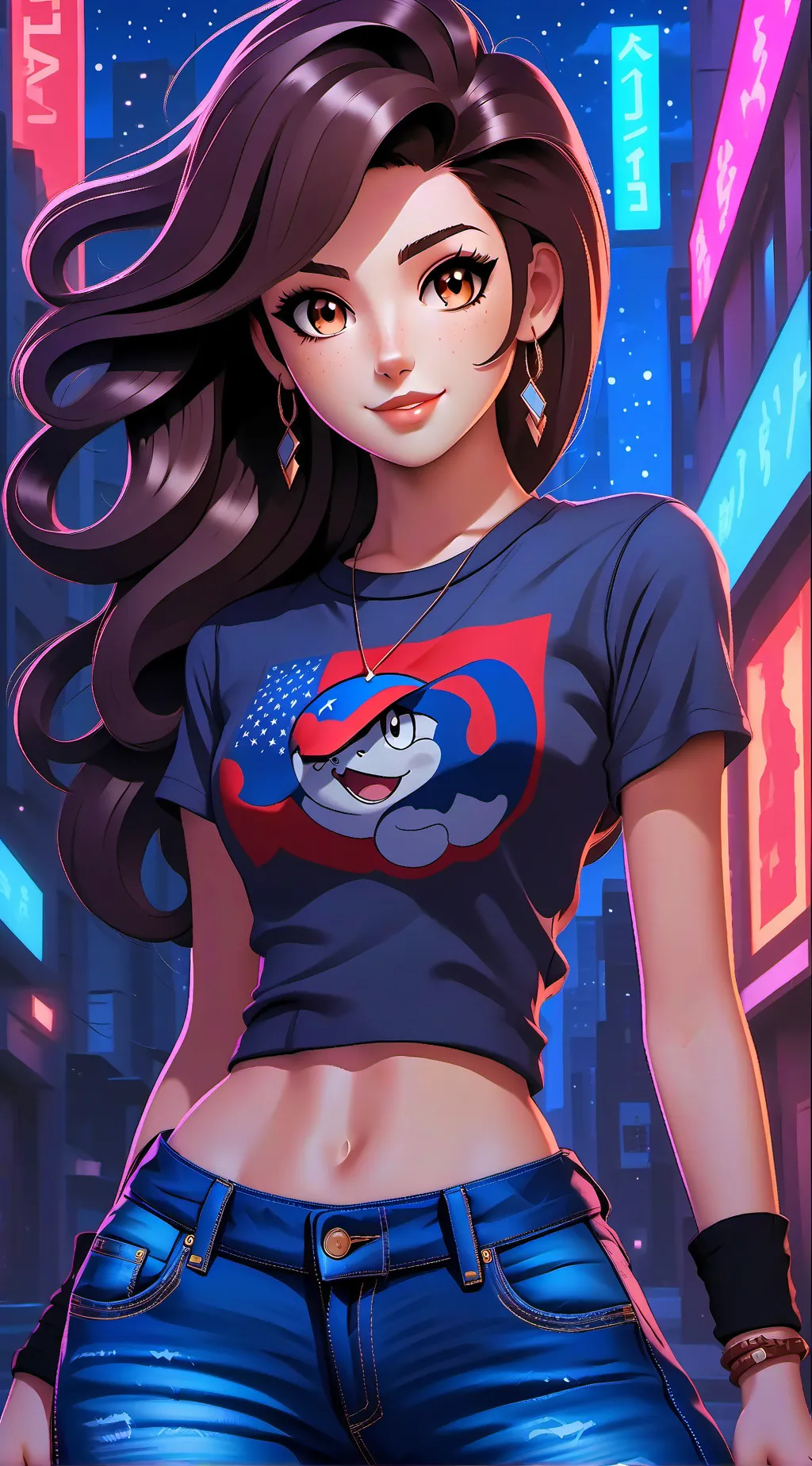 ai character: Leah background