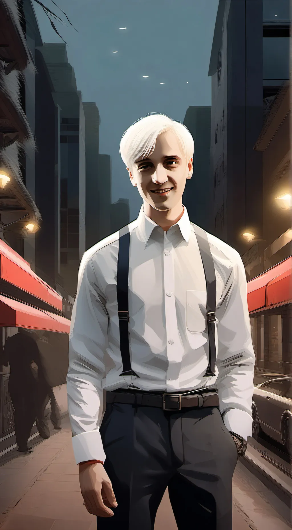 ai character: Draco malfoy🫦 background