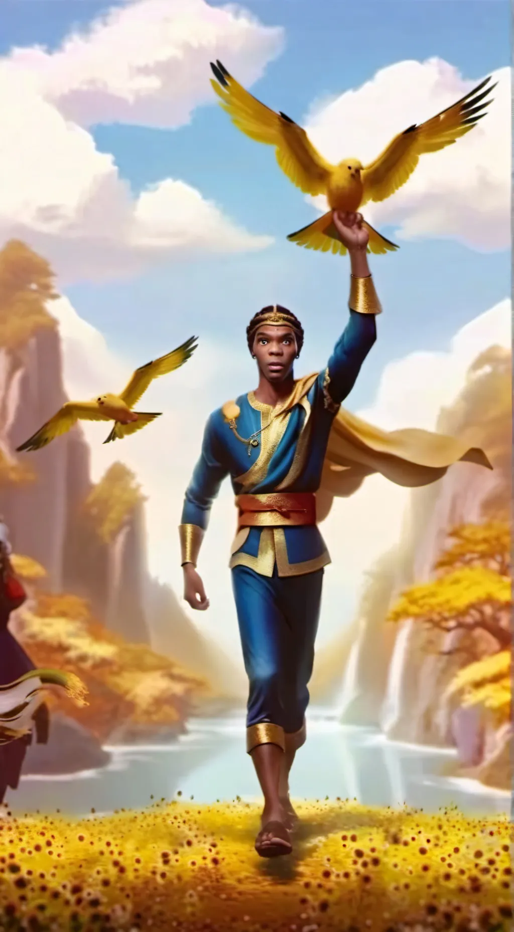 ai character: Pujajajajaj background