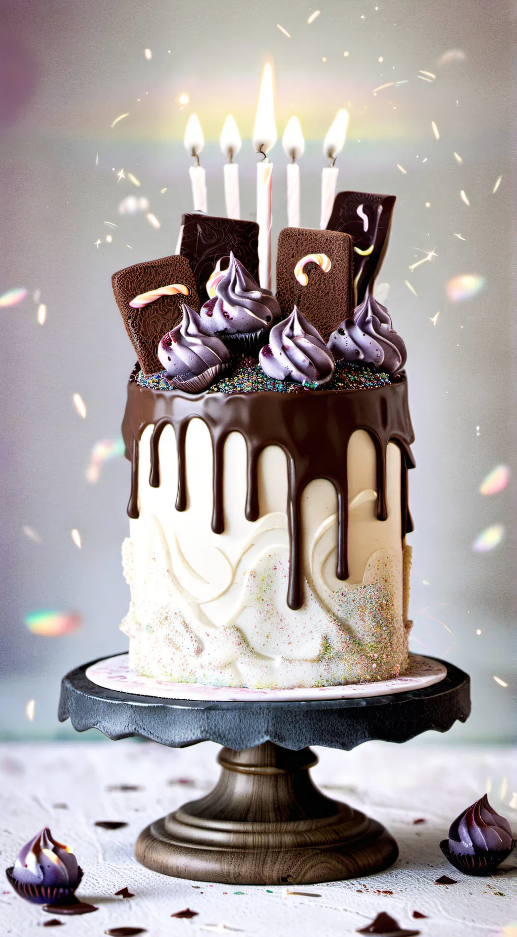 ai character: Mha Birthday! background