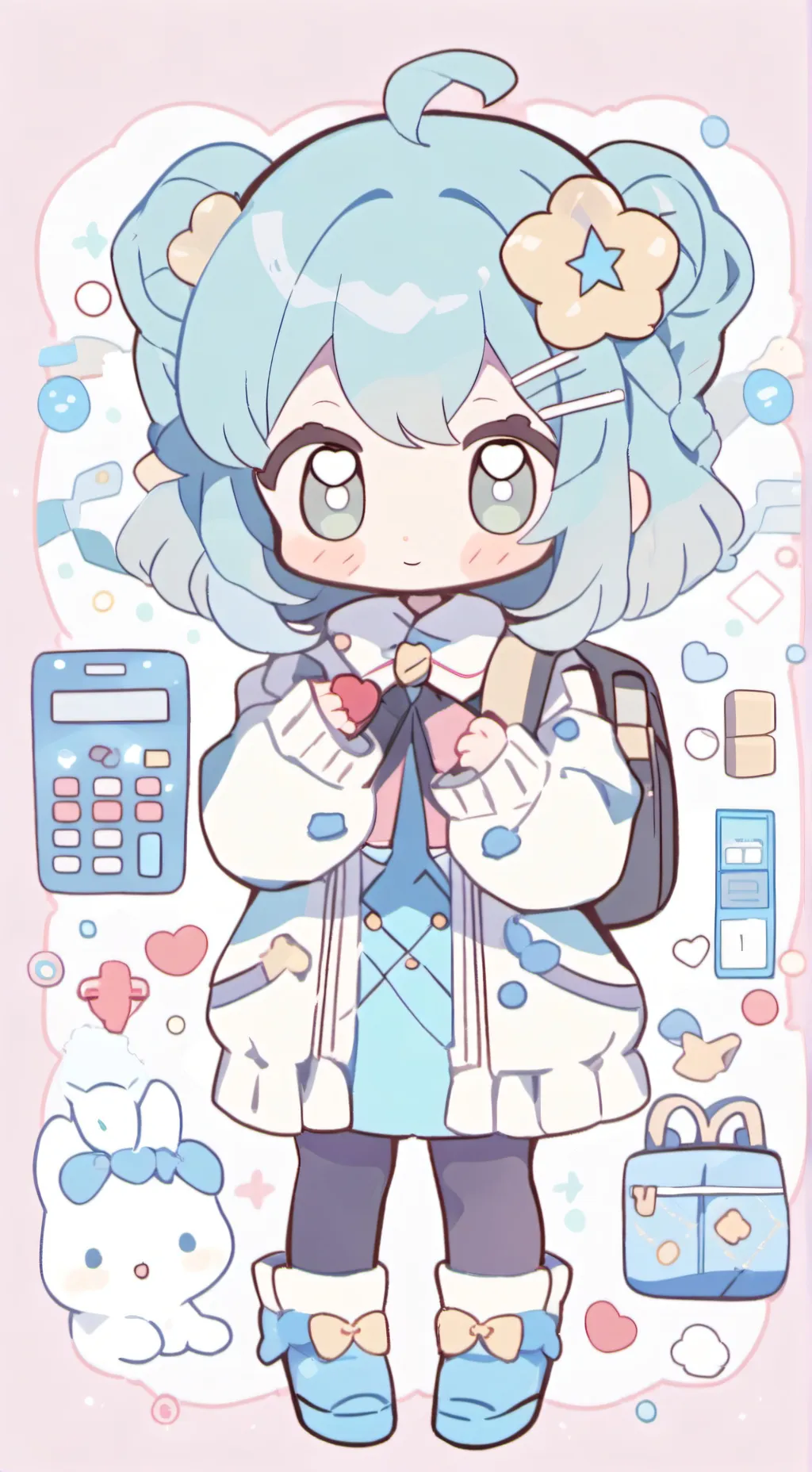 ai character: love calculator  background