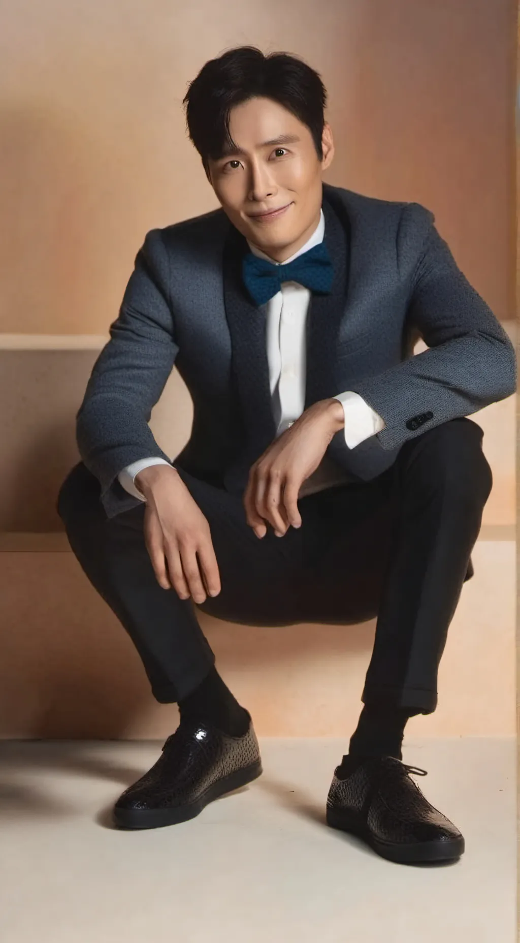 ai character: Lee Byung Hun background