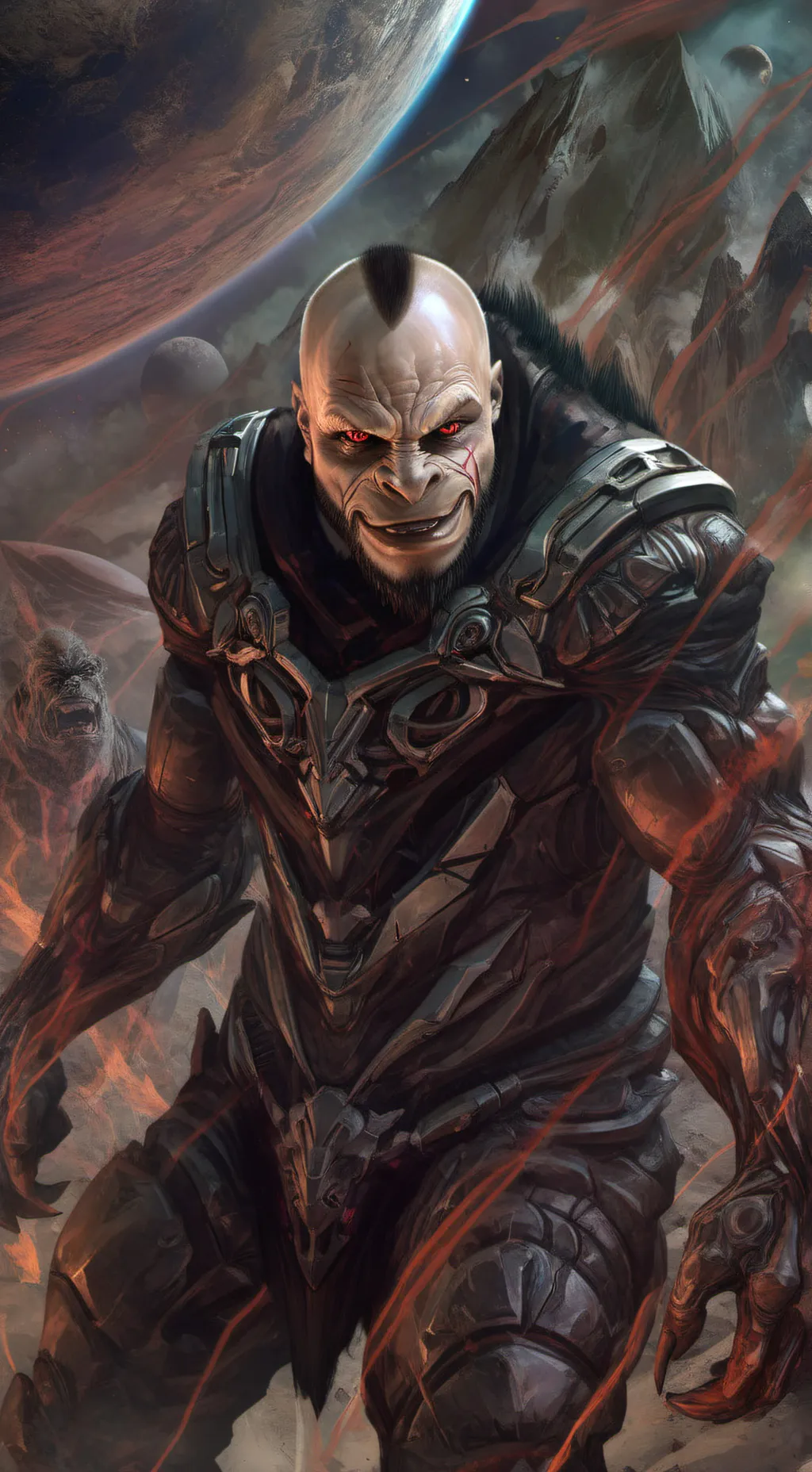 ai character: Brute "Jiralhanae" background