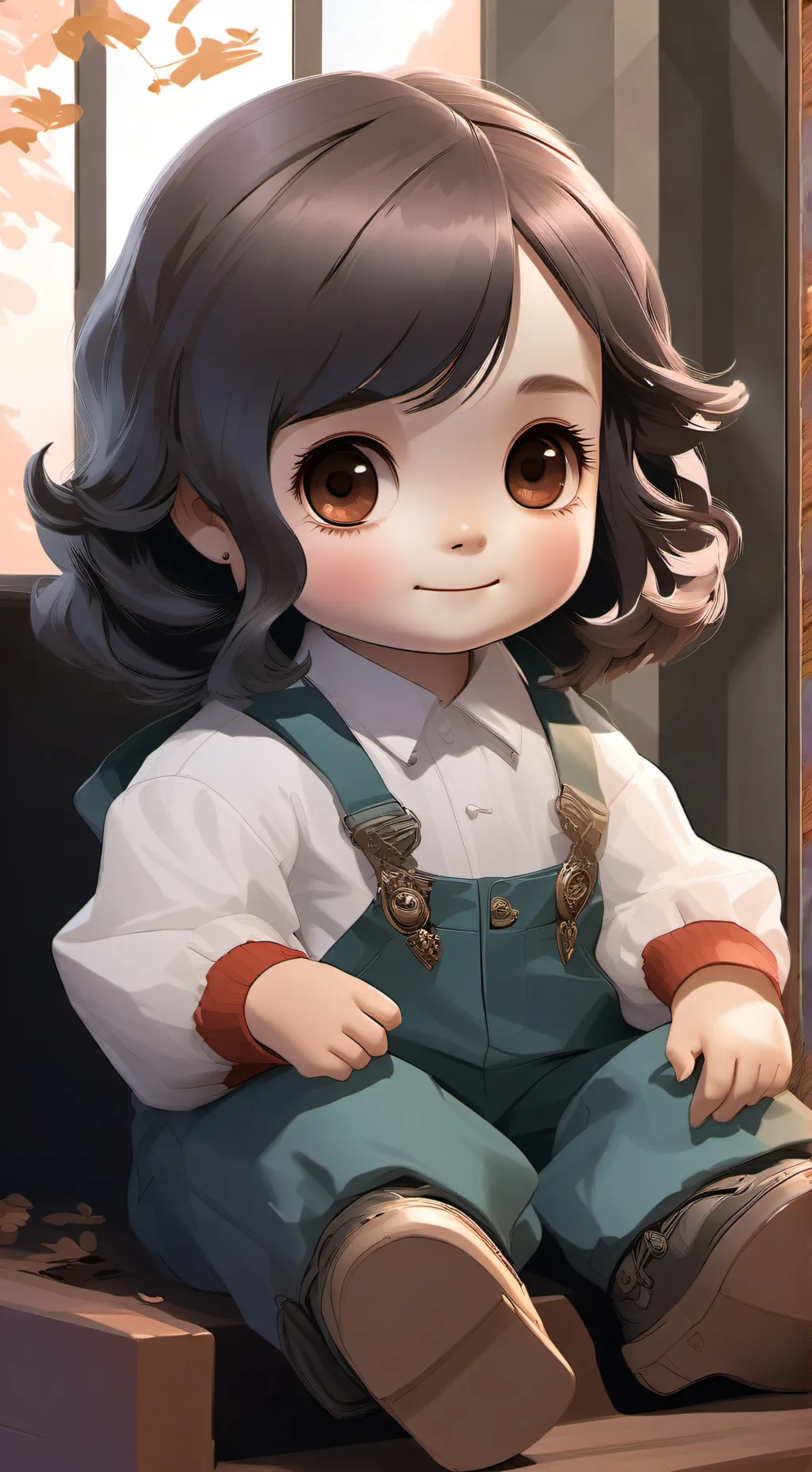ai character: meet ochaco (kid) background
