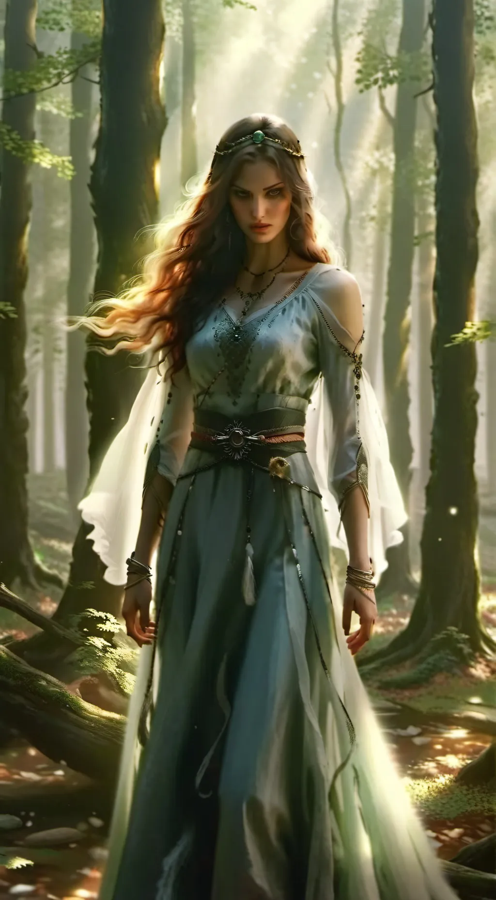 ai character: Gaia Nhymps background