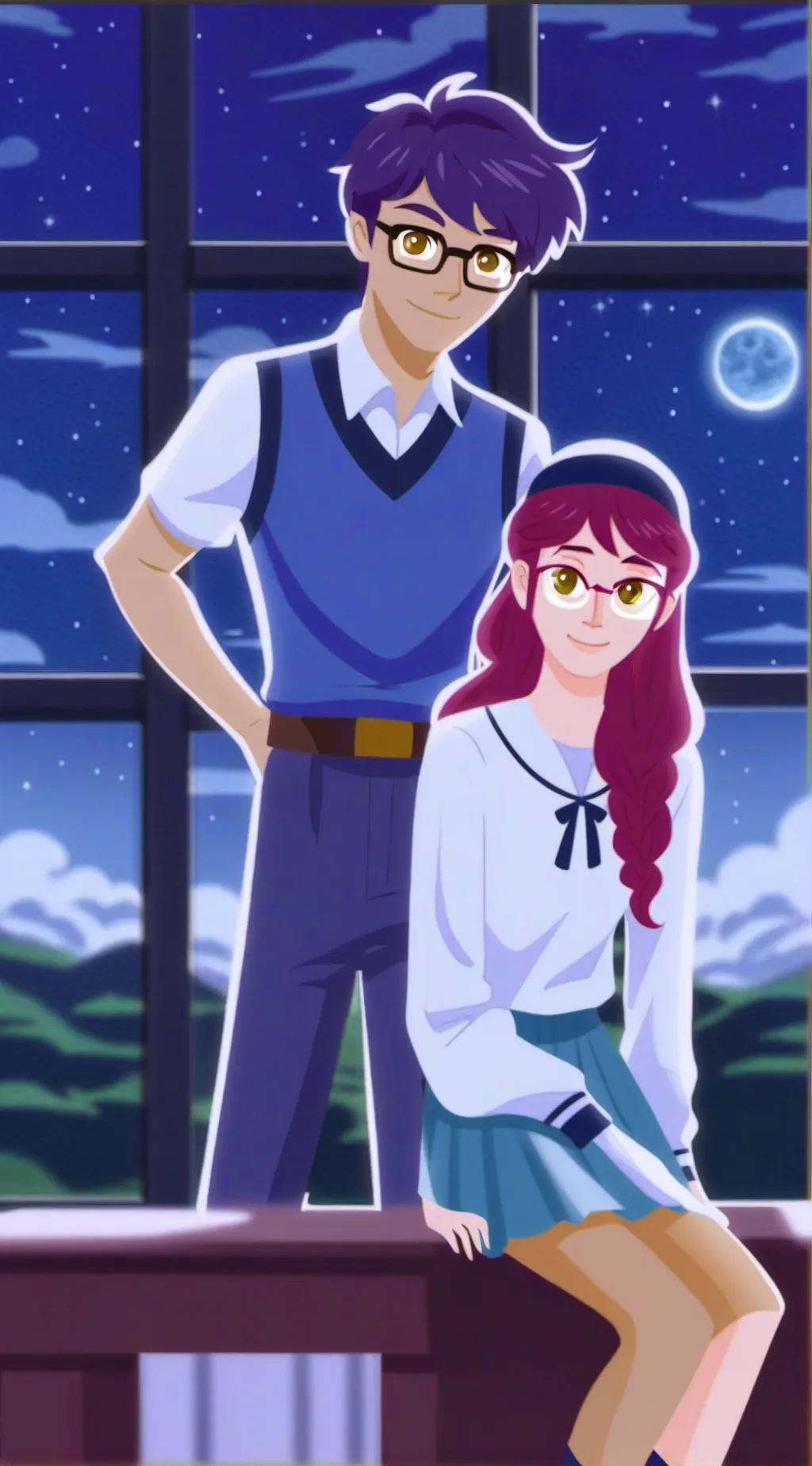 ai character: papas background