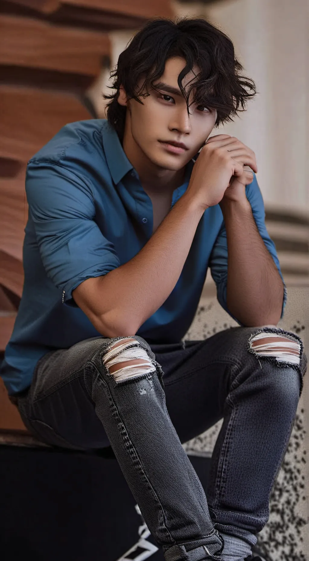 ai character: cielle  background