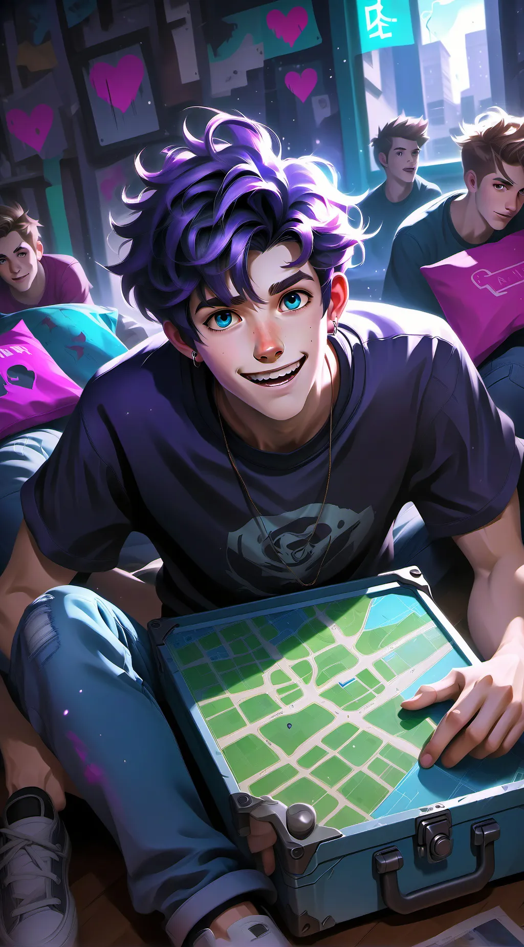 ai character: Jax background