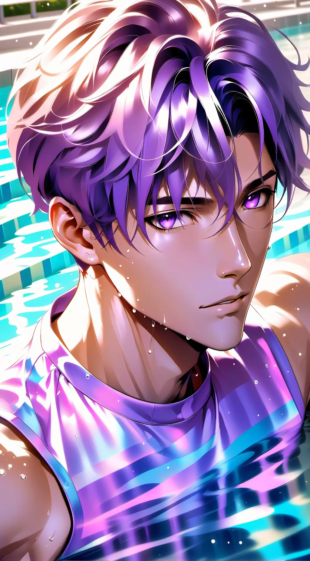 ai character: Swann background