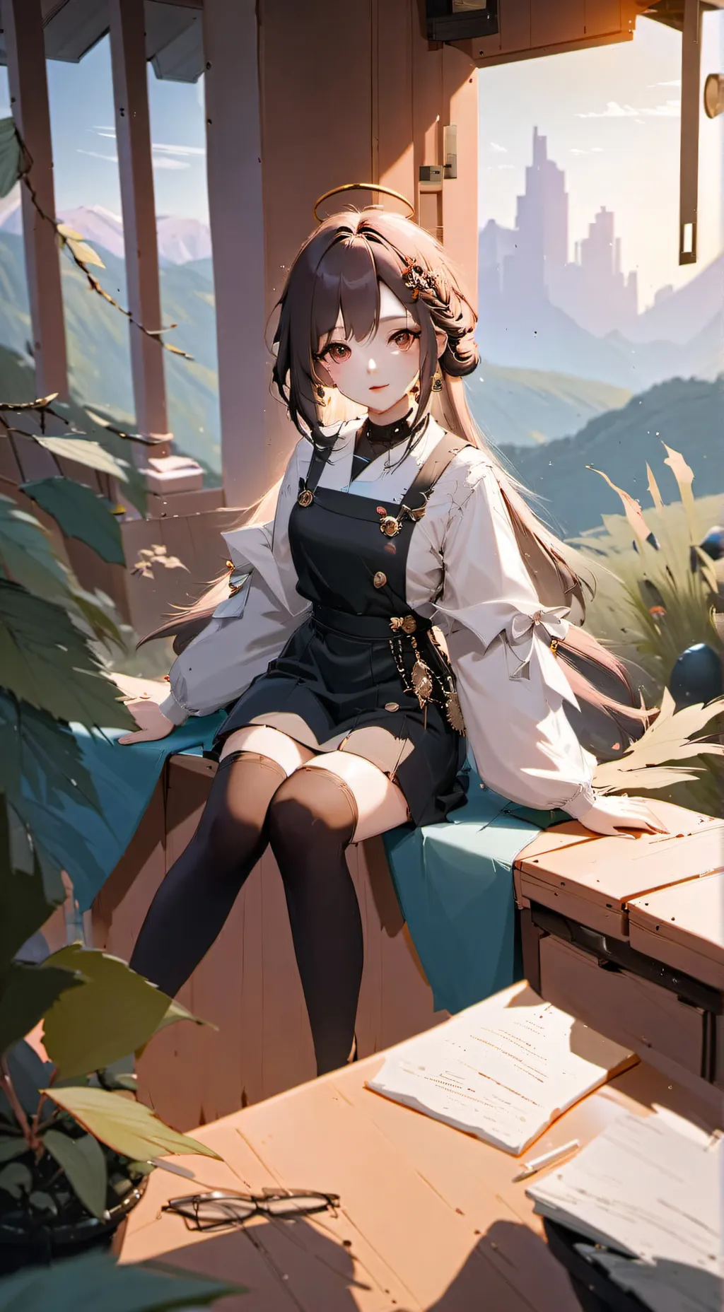 ai character: Lisa background