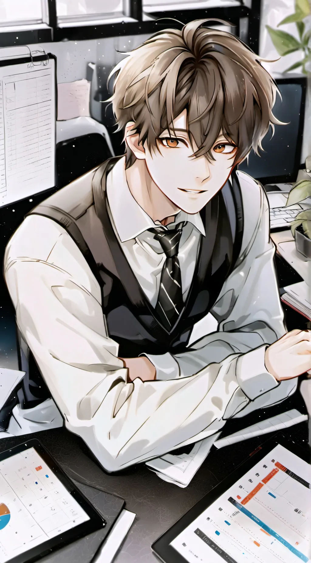 ai character: Alex background