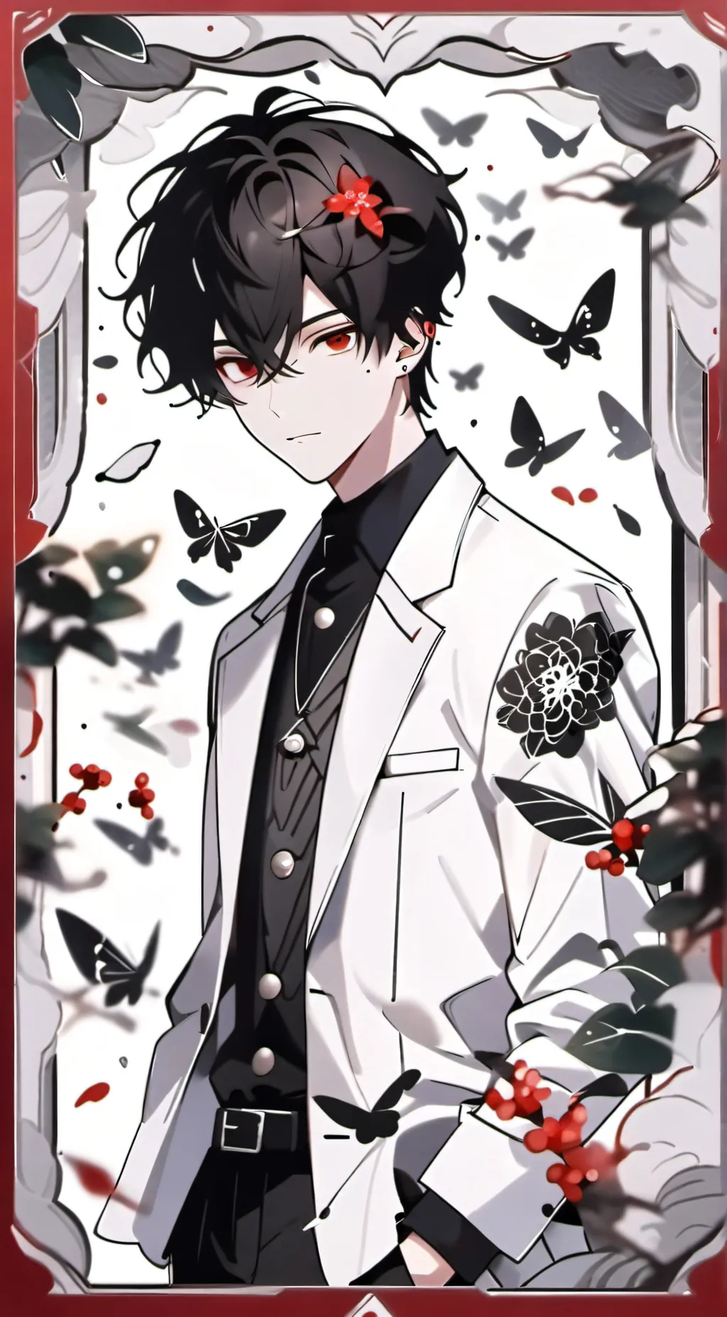 ai character: Axel   background