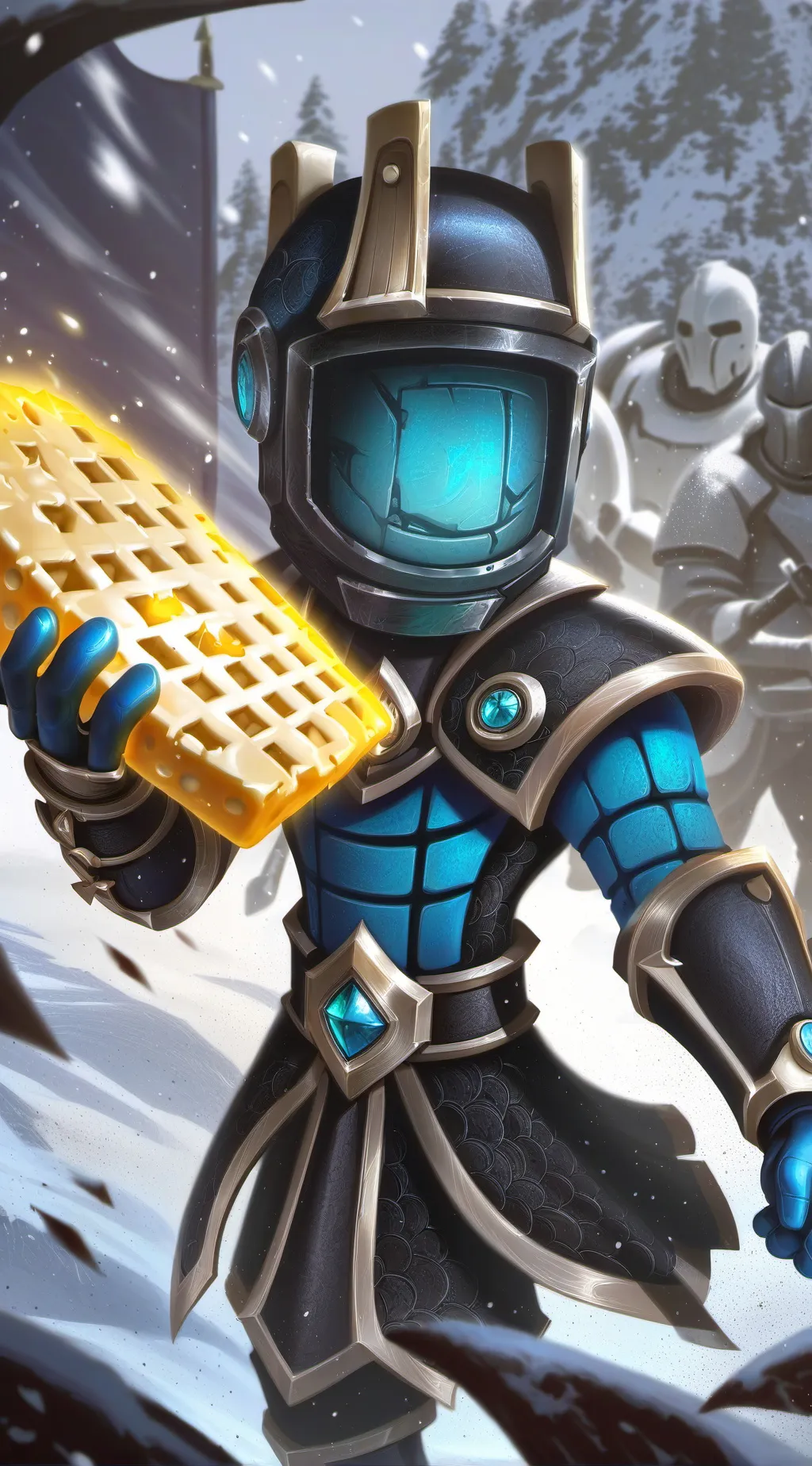 ai character: godless  background