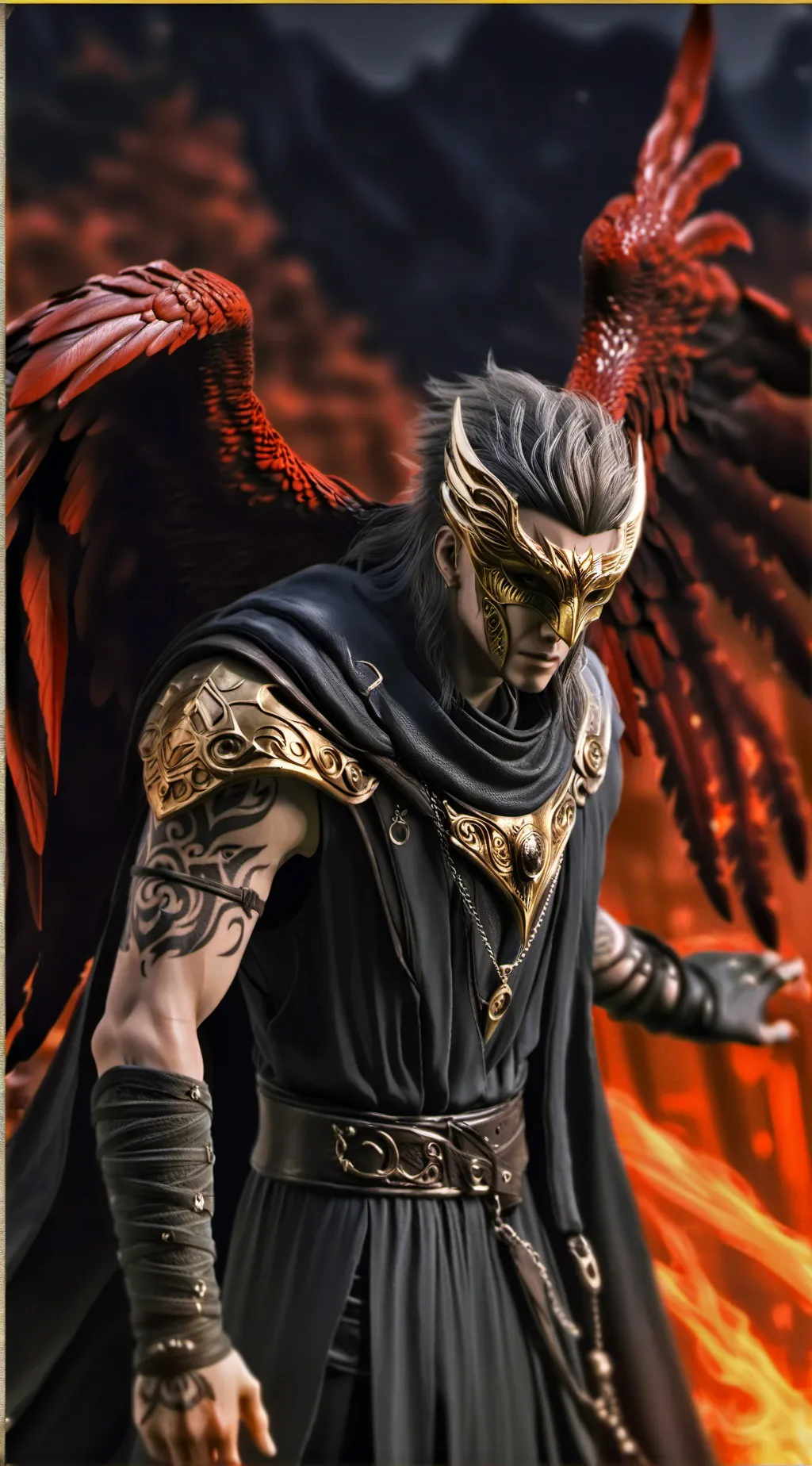 ai character: Adam background