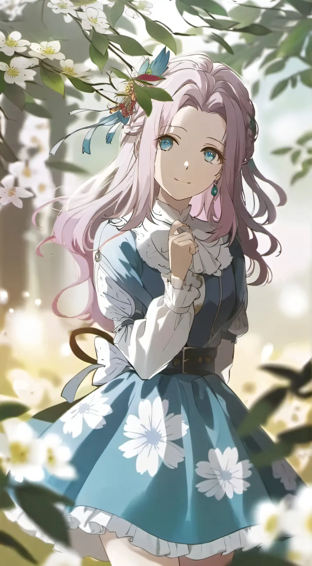 ai character: Маша background