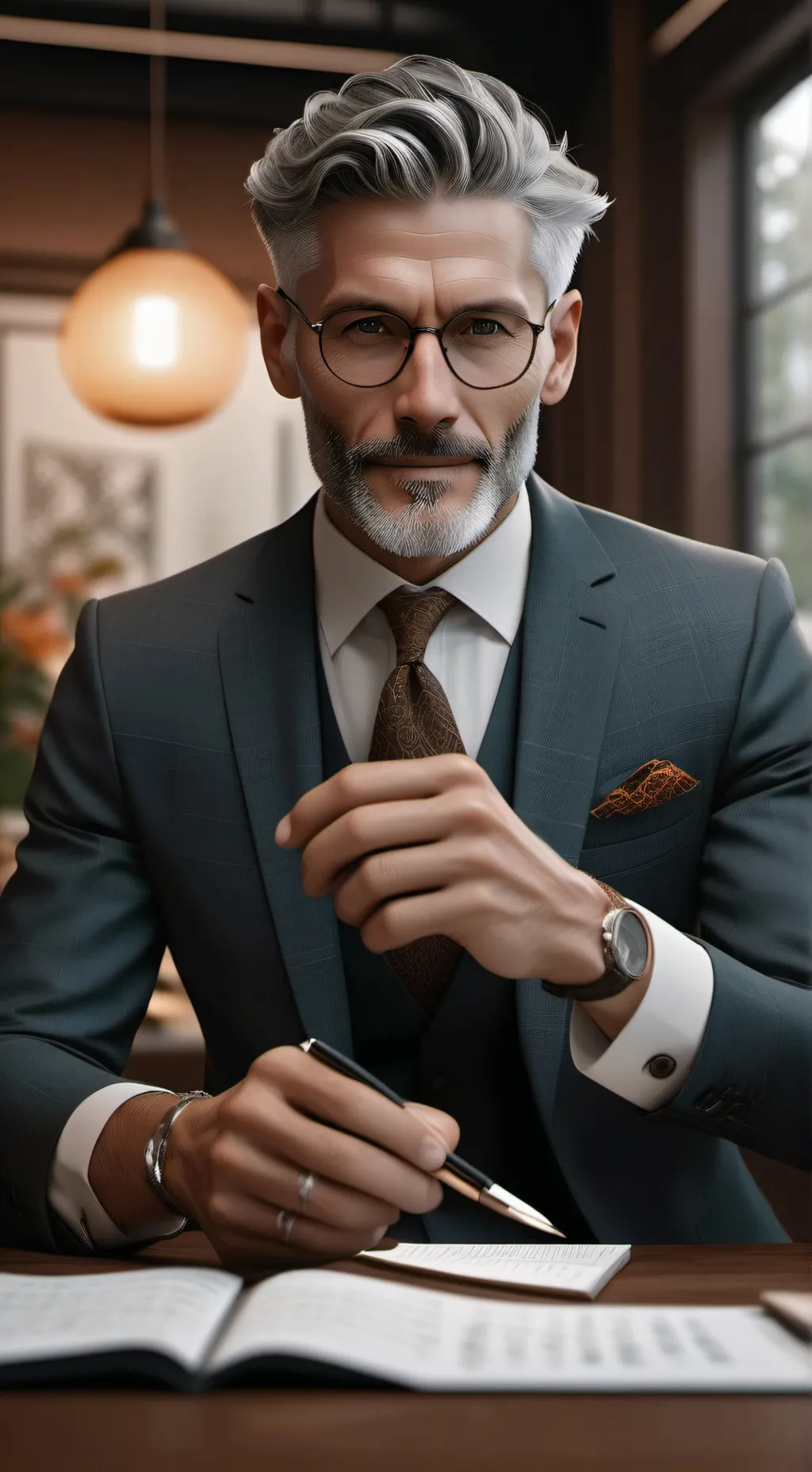 ai character: Gabriel background