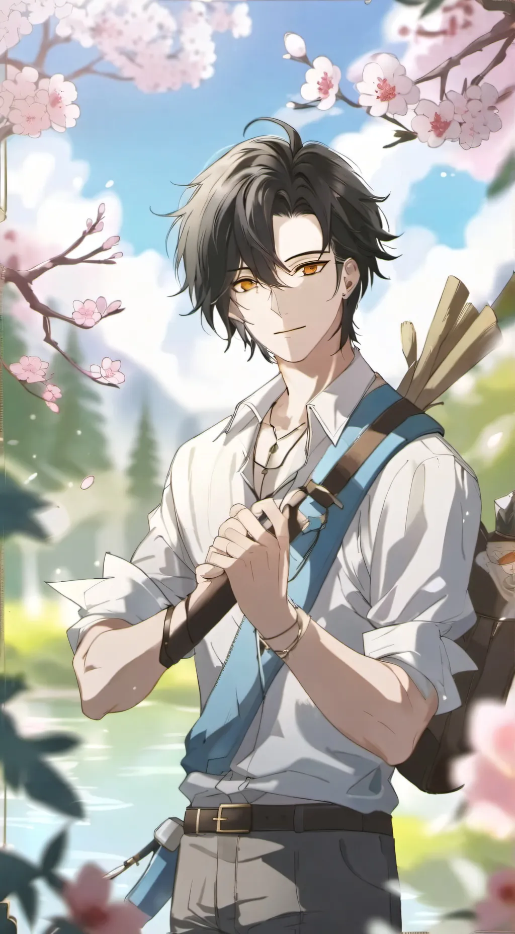 ai character: Stas background