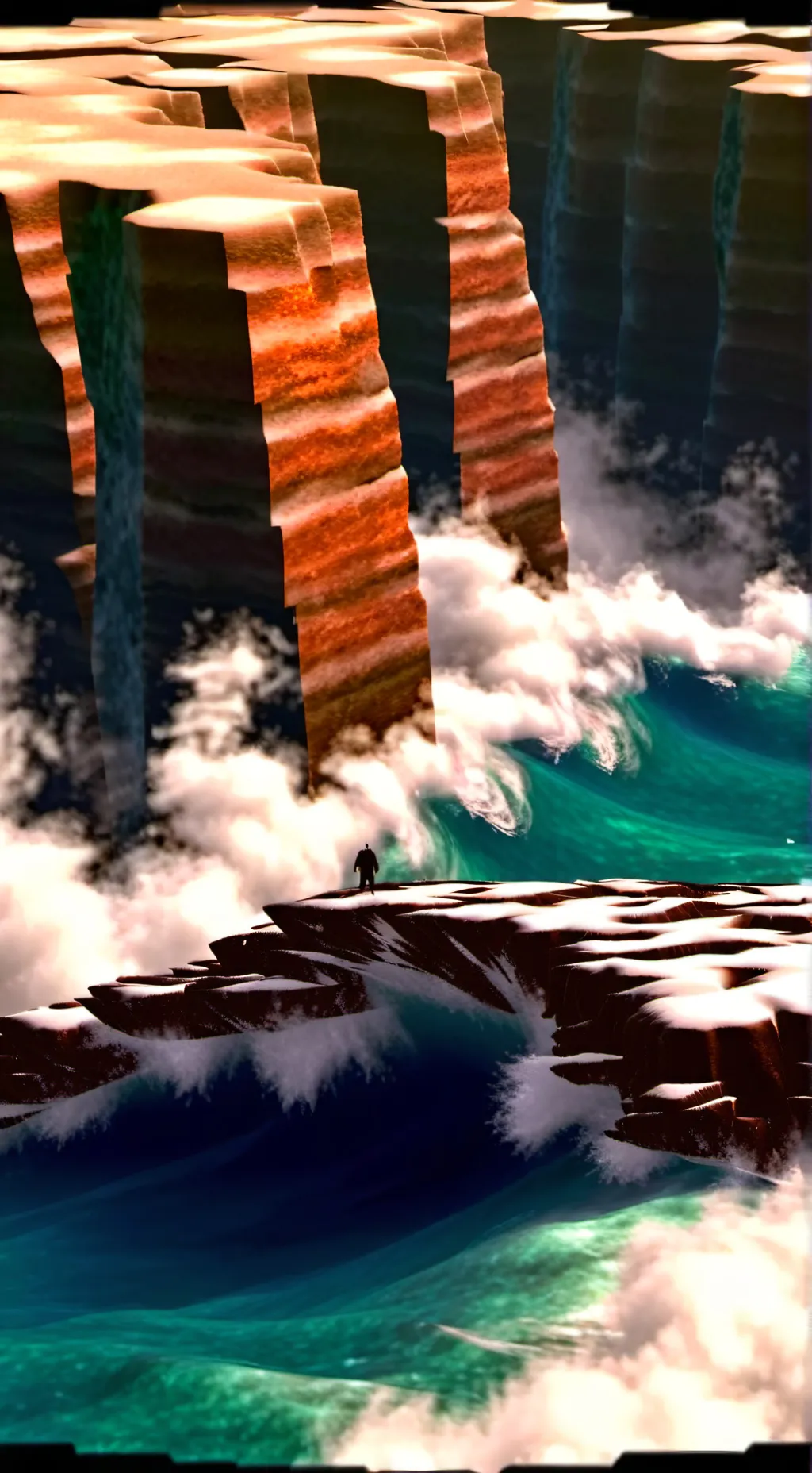 ai character: MakeYourOwnOcean background