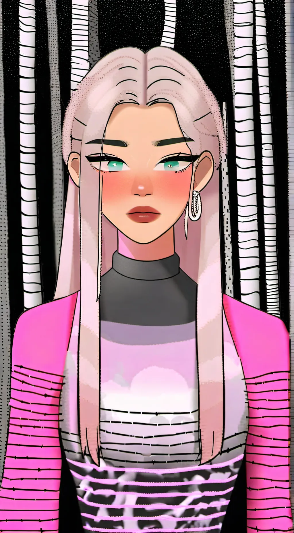 ai character: Mean girls✨️✨️ background