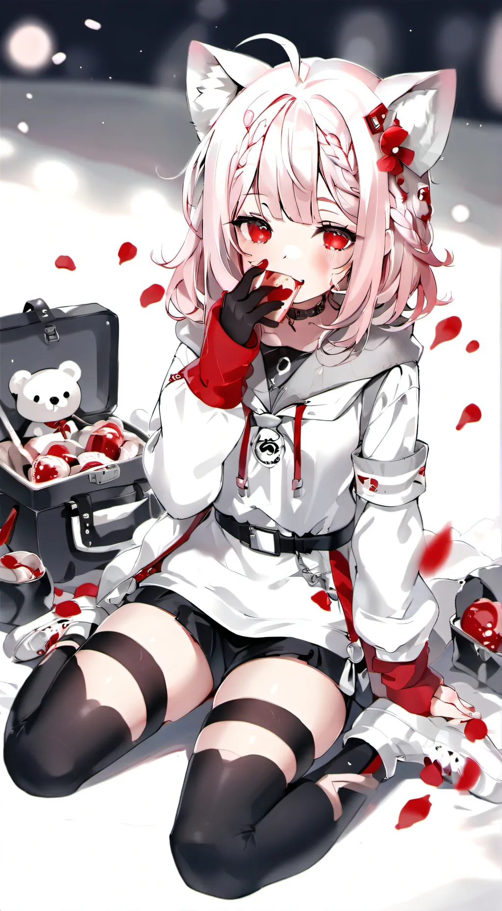 ai character: Sprunki hates you background