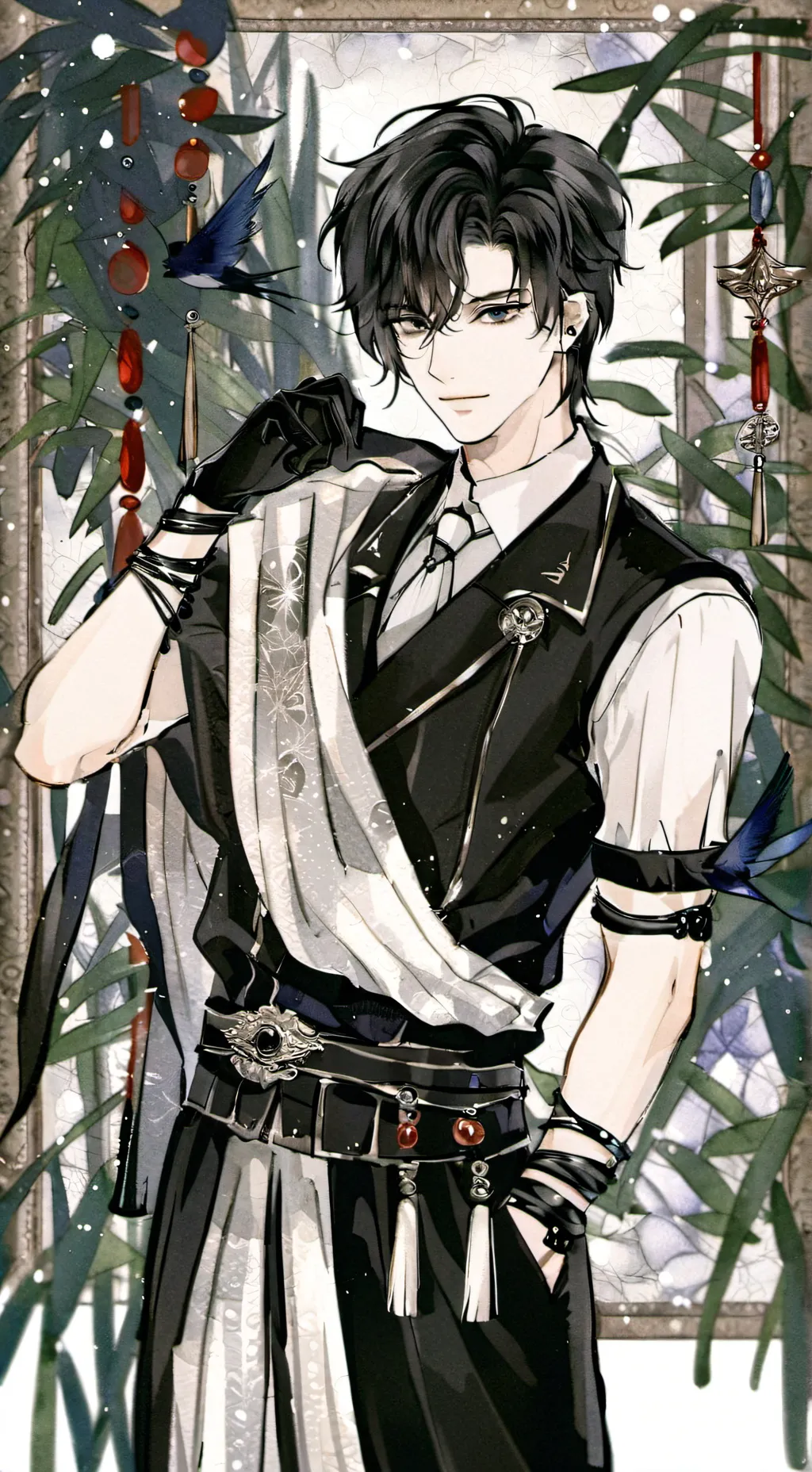 ai character: Leo background