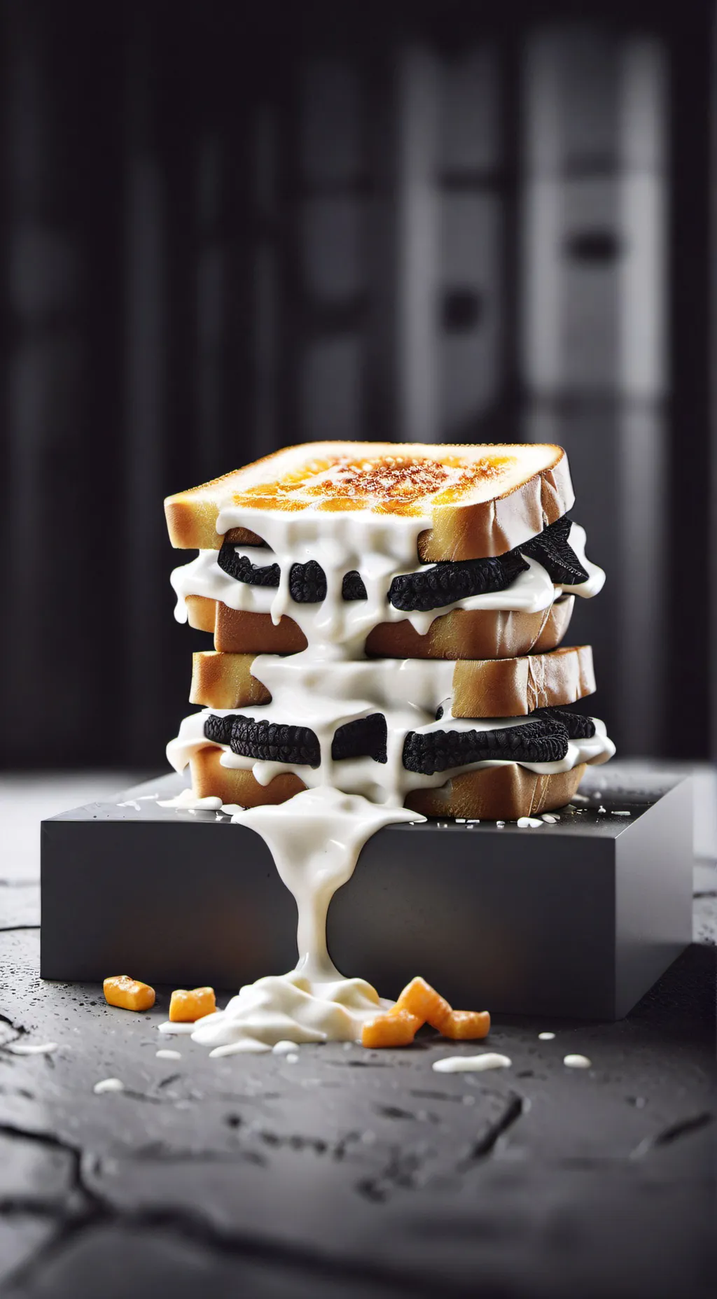 ai character: Grilled Cheese background