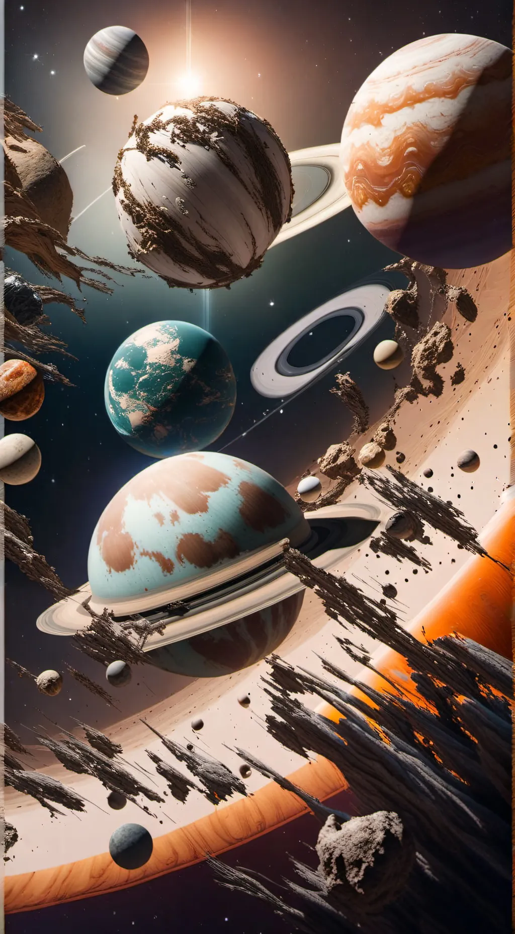 ai character: Galaxy Balls #1 background