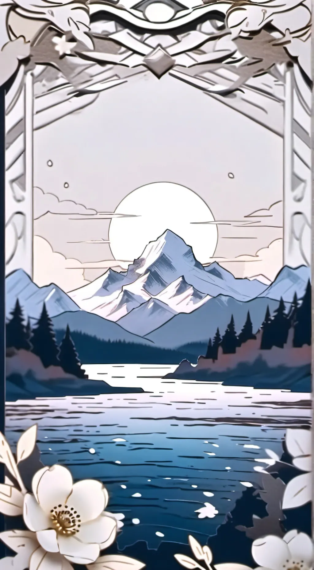 ai character: Hh part 7 NEW OC  background