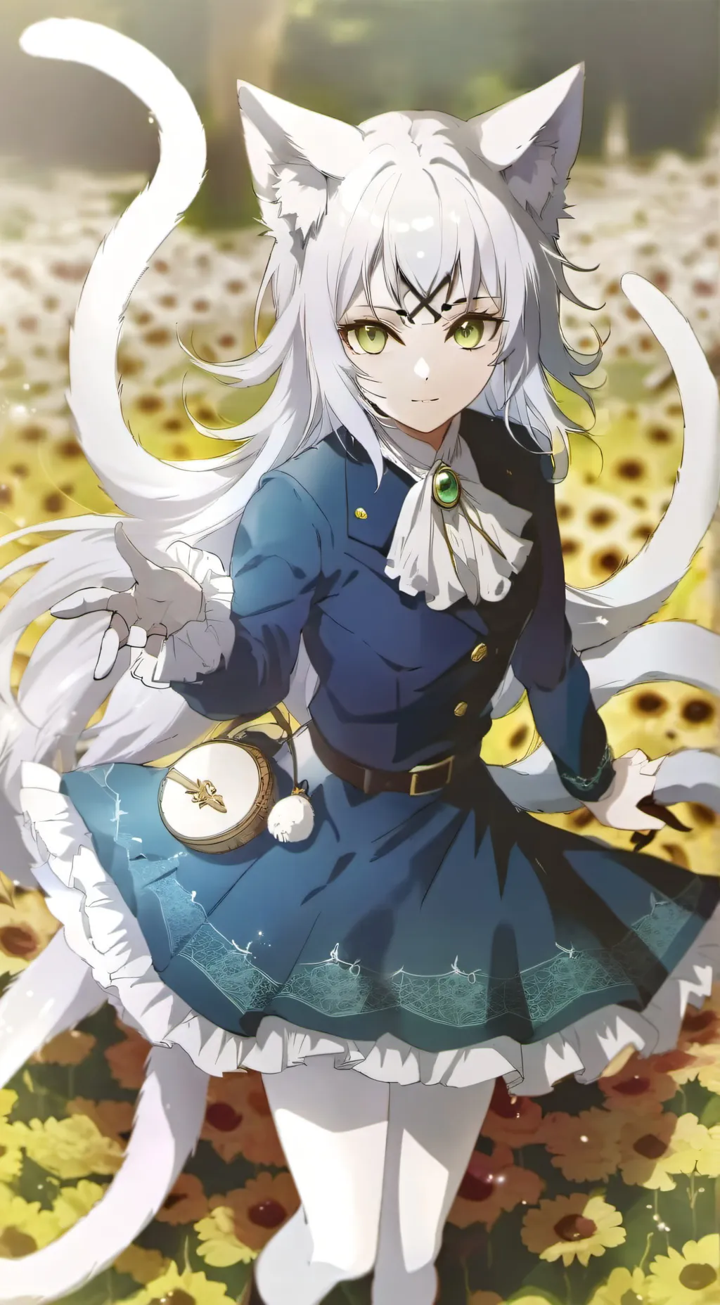 ai character: HxH x Evil within background