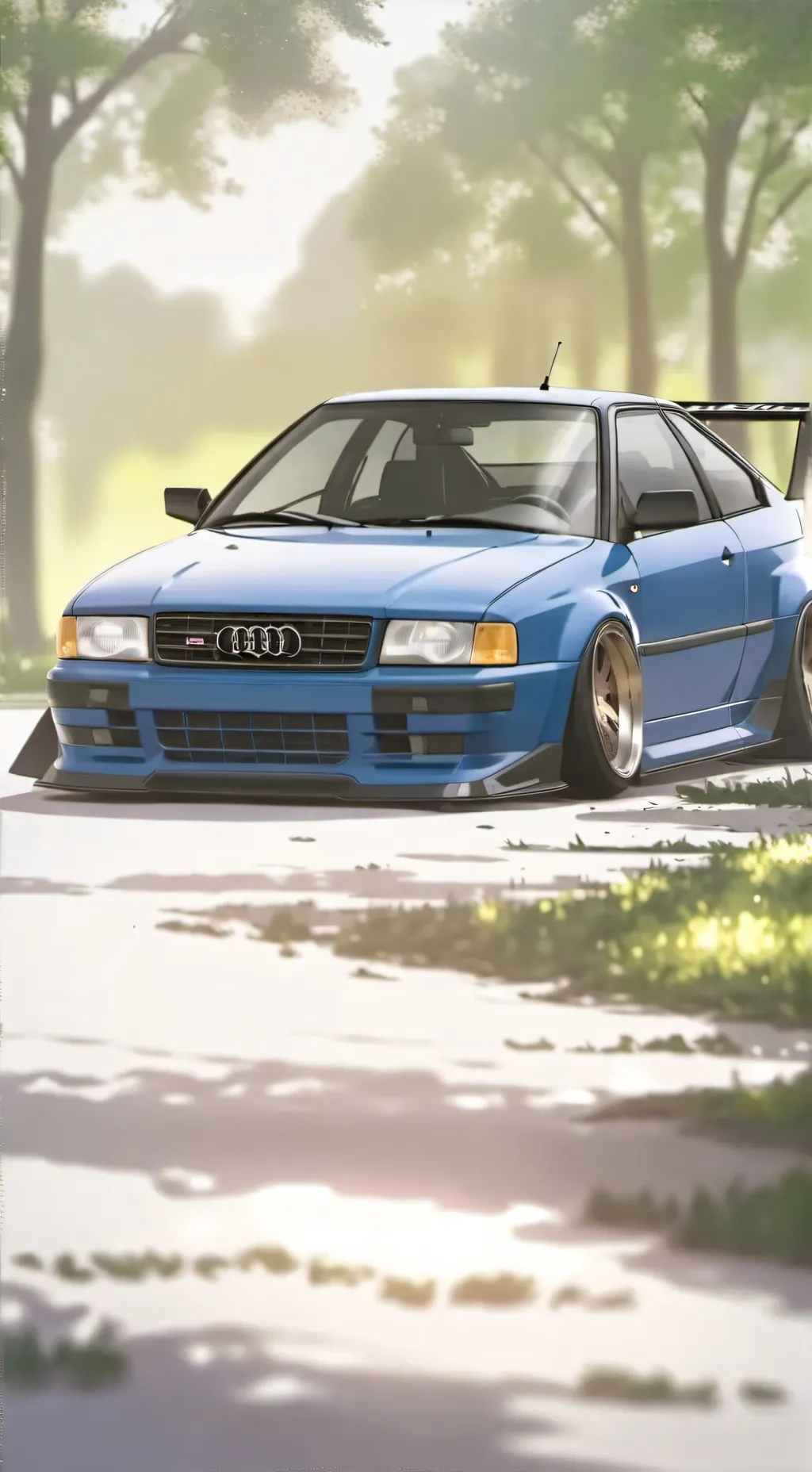 ai character: Audi c4 background