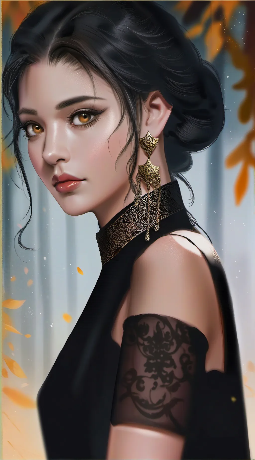 ai character: franka  background