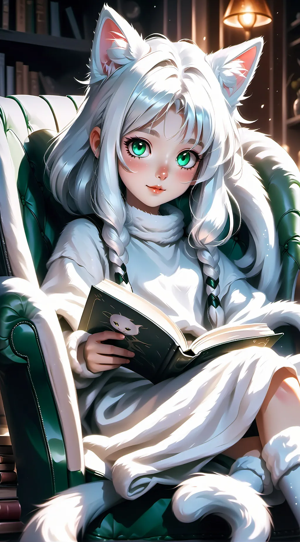 ai character: Snowball Spirit background