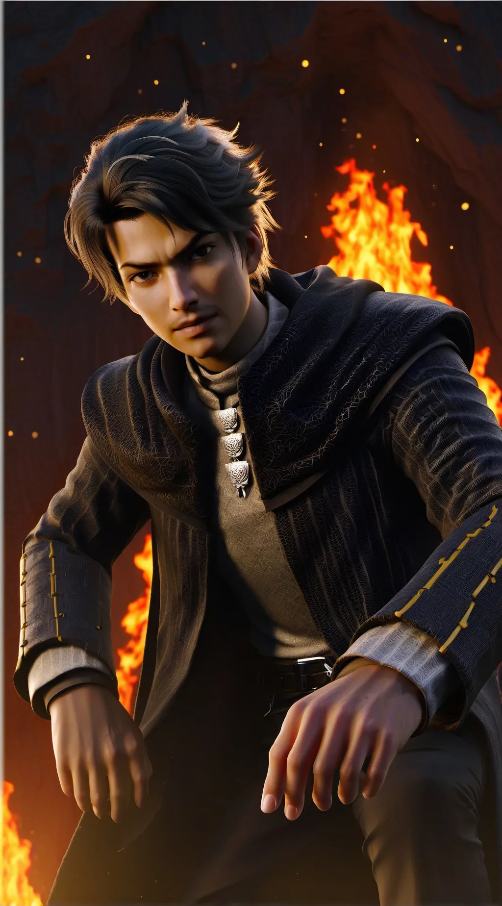 ai character: tan79572 background