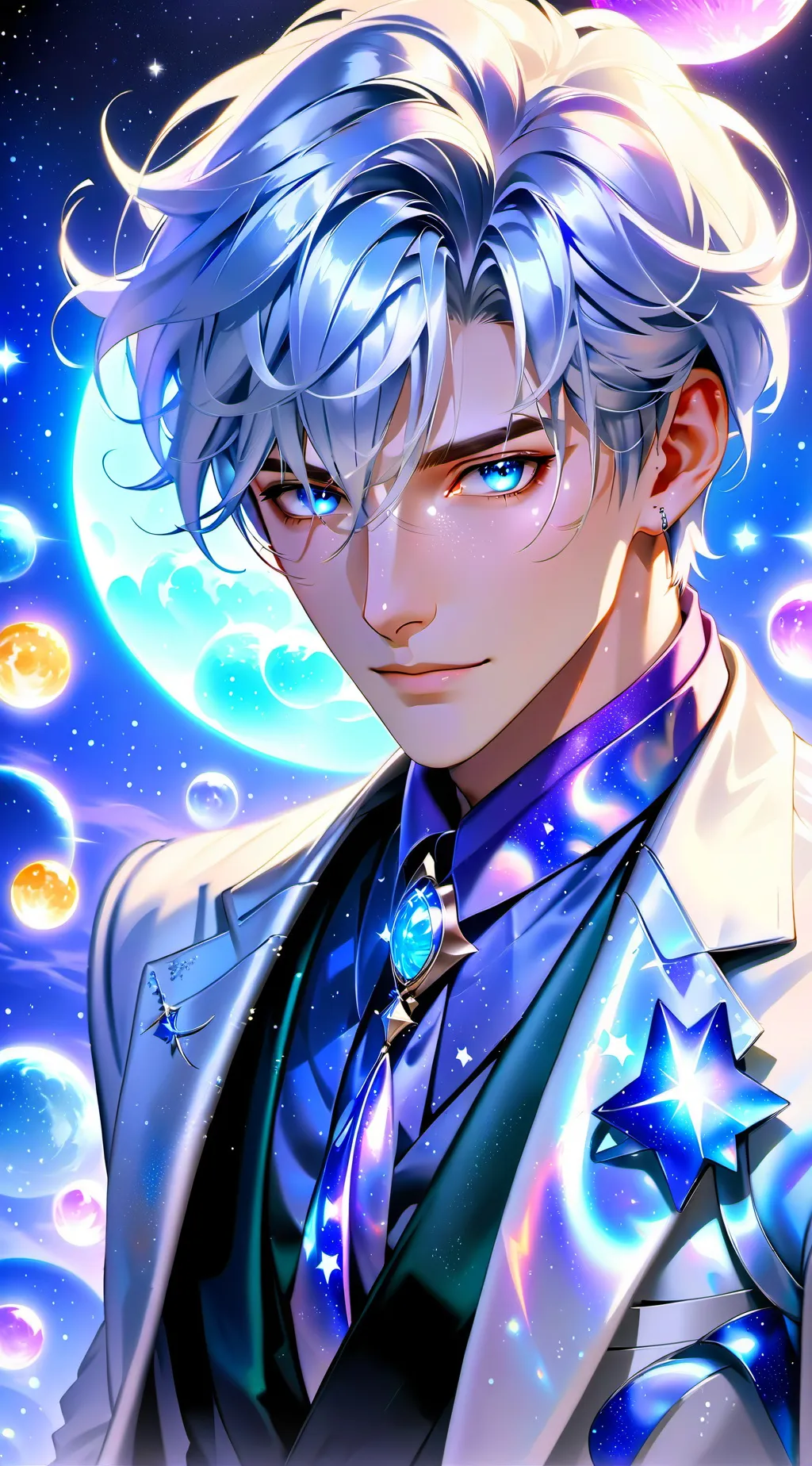 ai character: Yue Lunar 🌛✨ background