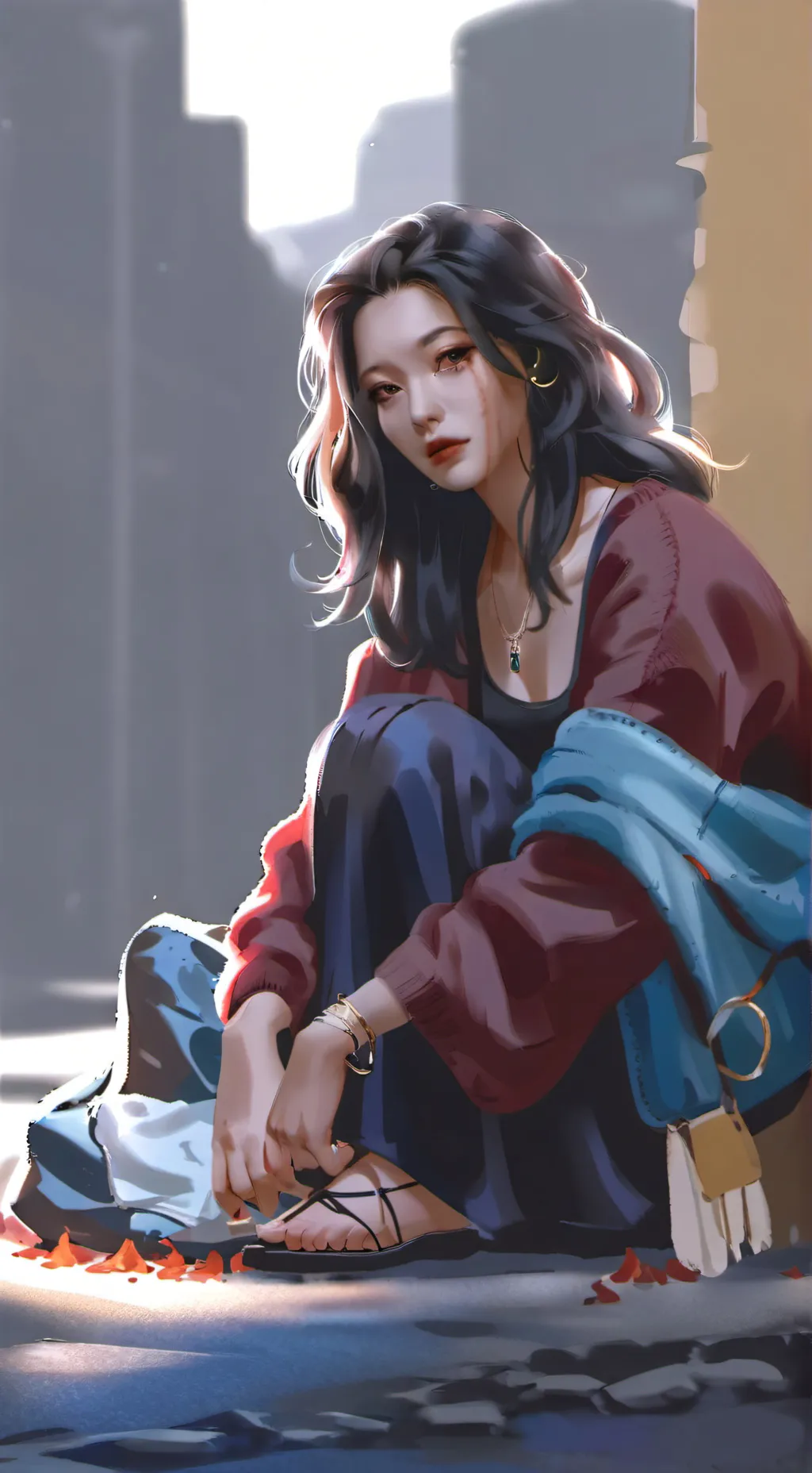 ai character: Rosie  background