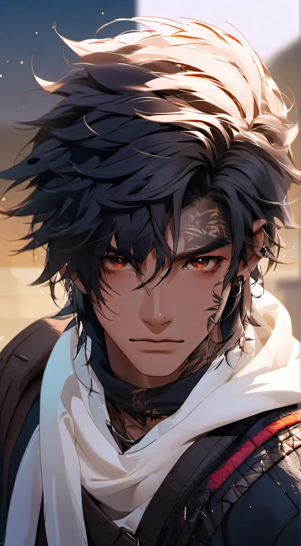 ai character: Knox  background