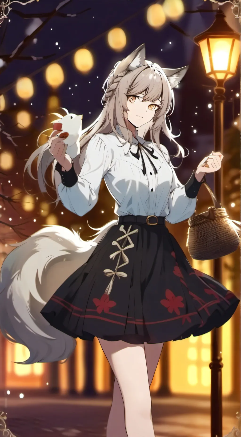 ai character: Мия background