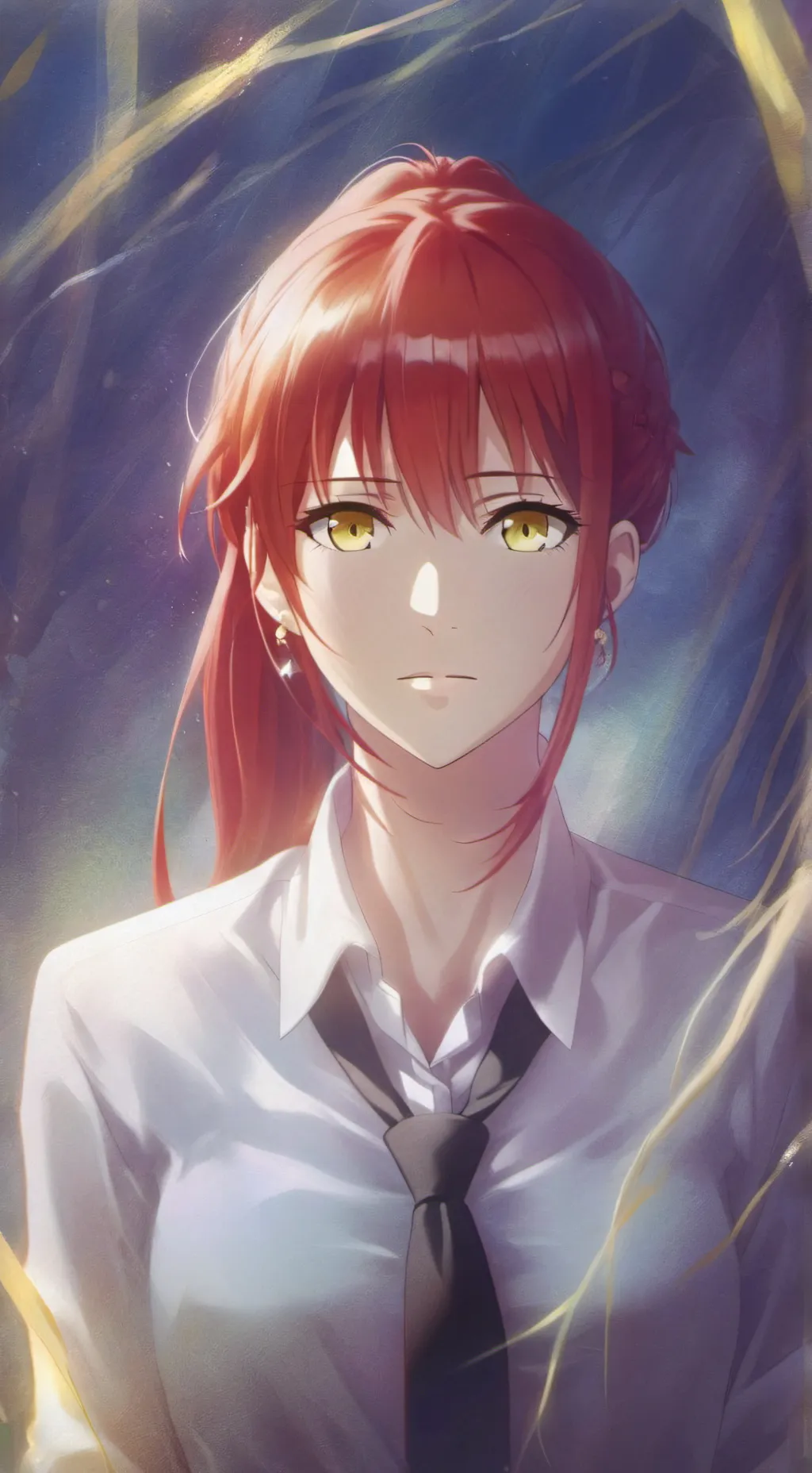 ai character: Katherine Balwin  background