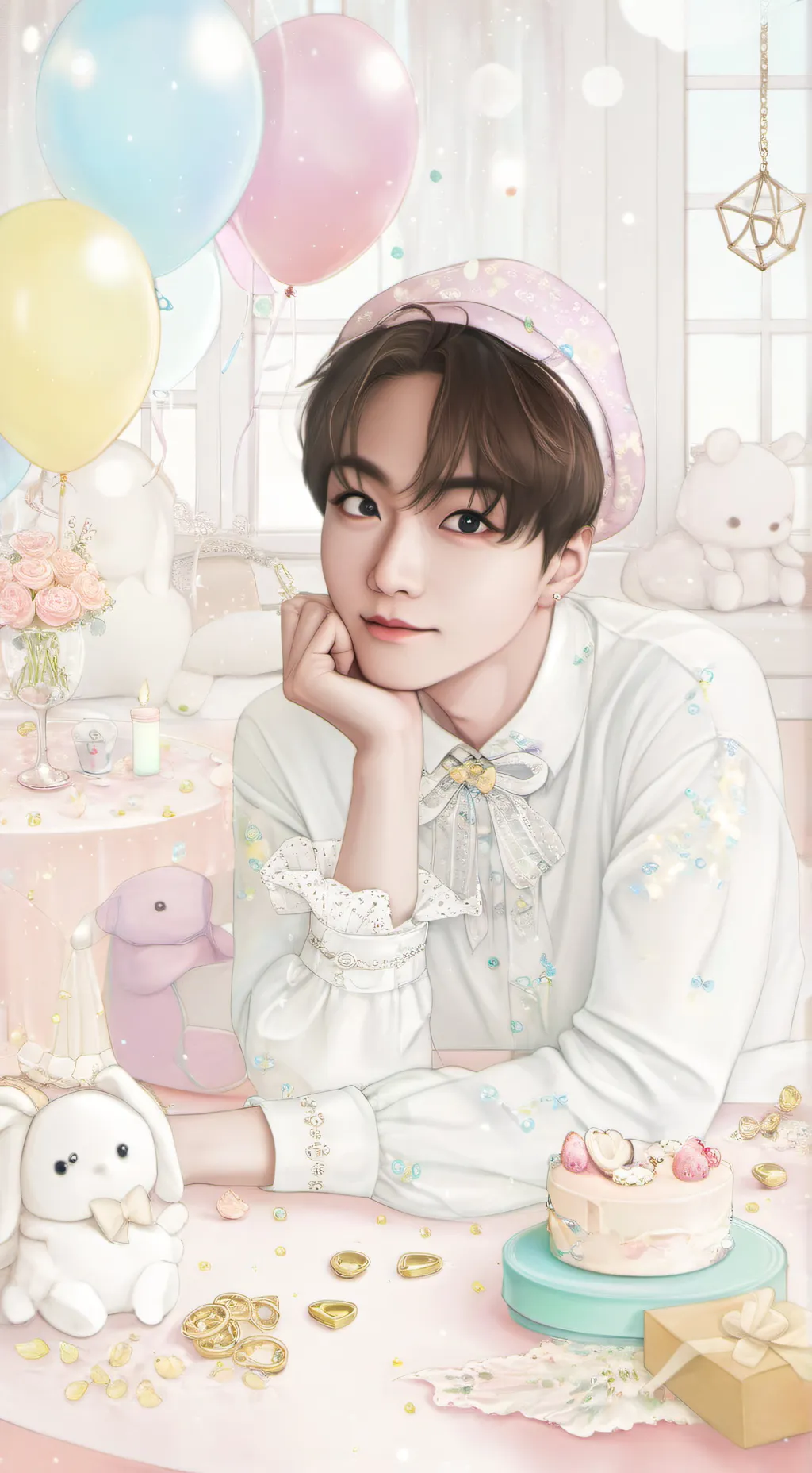 ai character: jungwon background