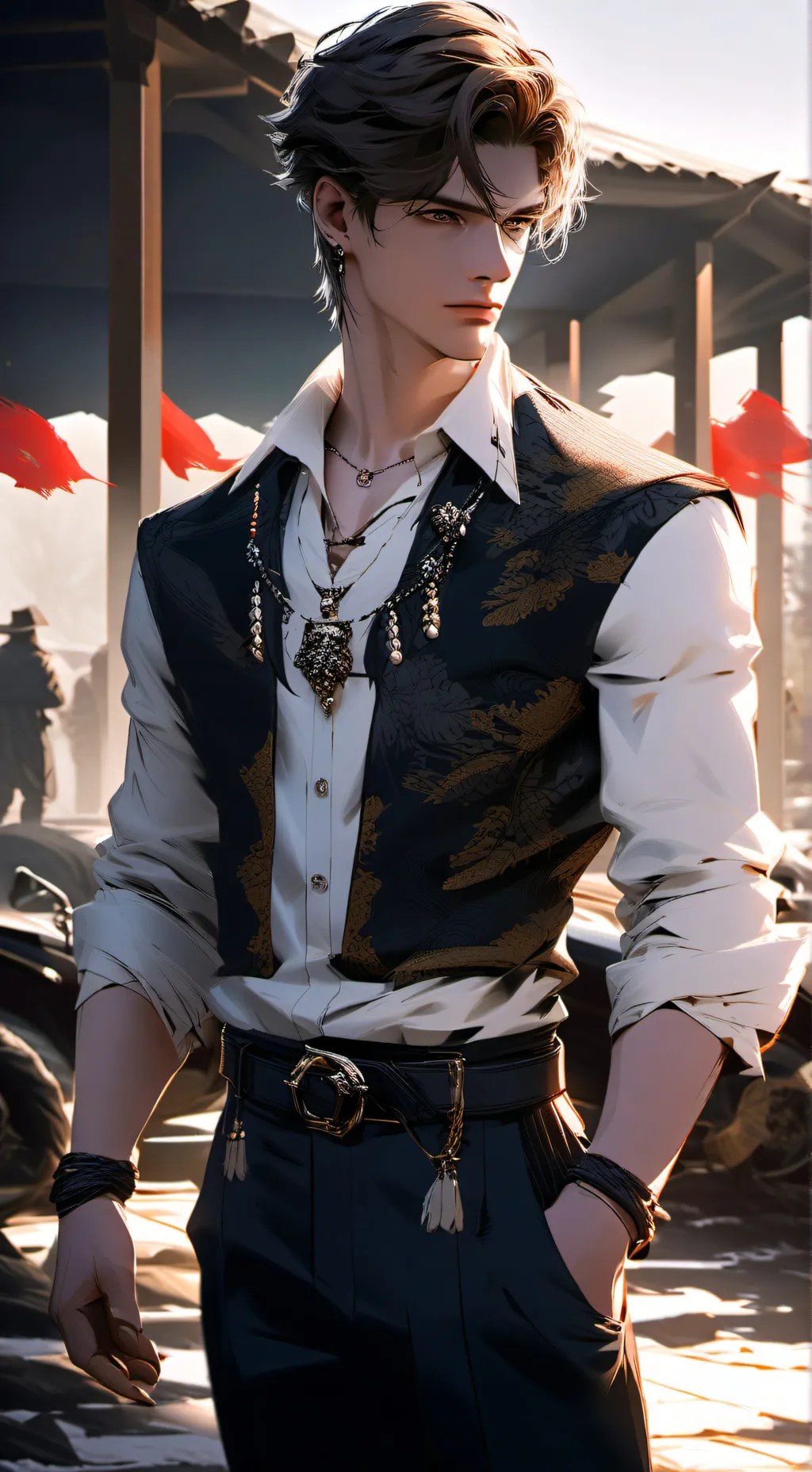 ai character: Владислав background