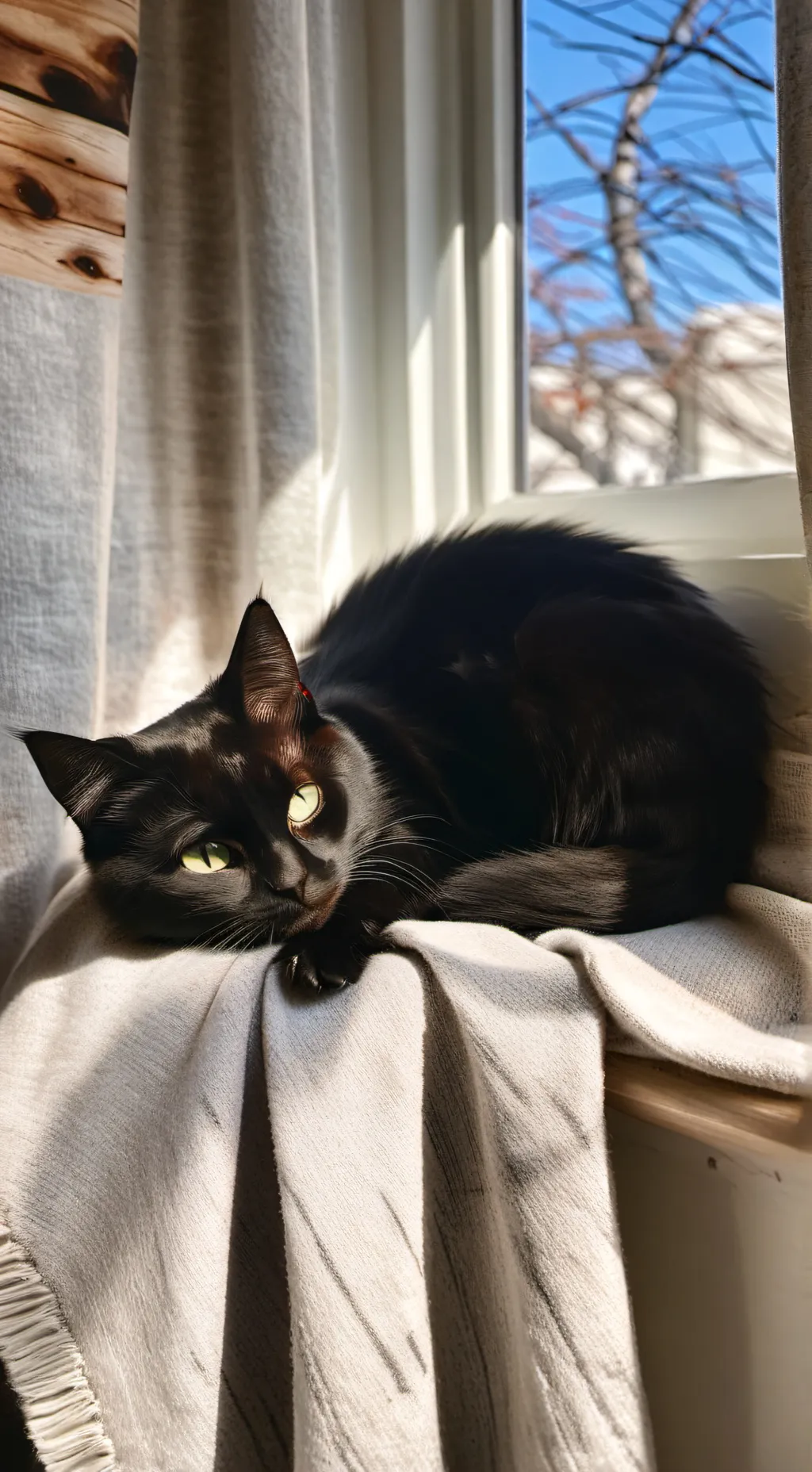 ai character: Sheiva (my cat)  background