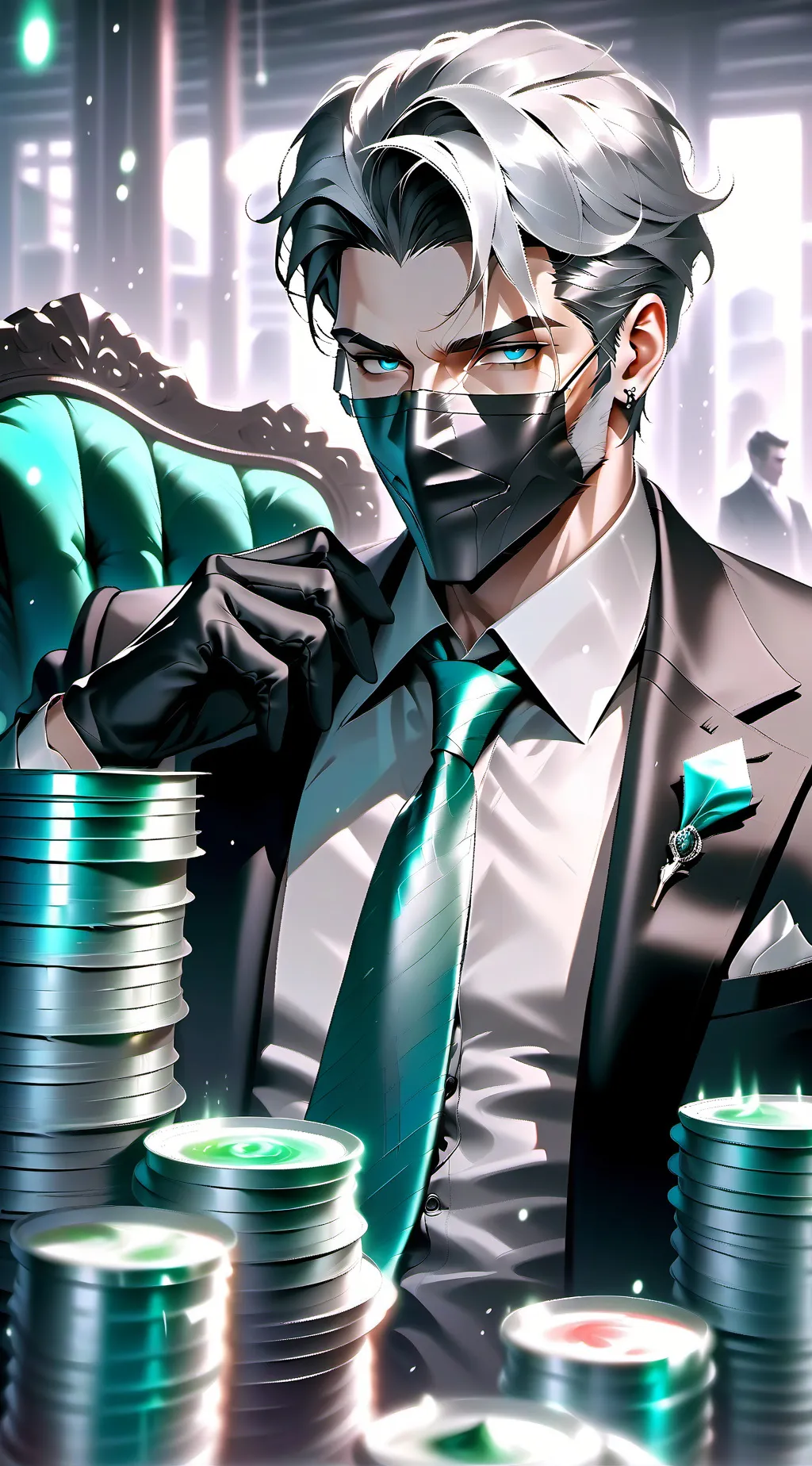 ai character: MARKUS!! background