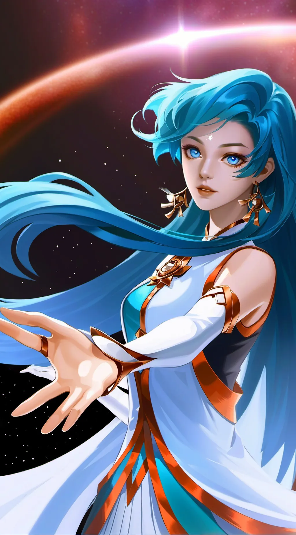 ai character: Aoi Sora background