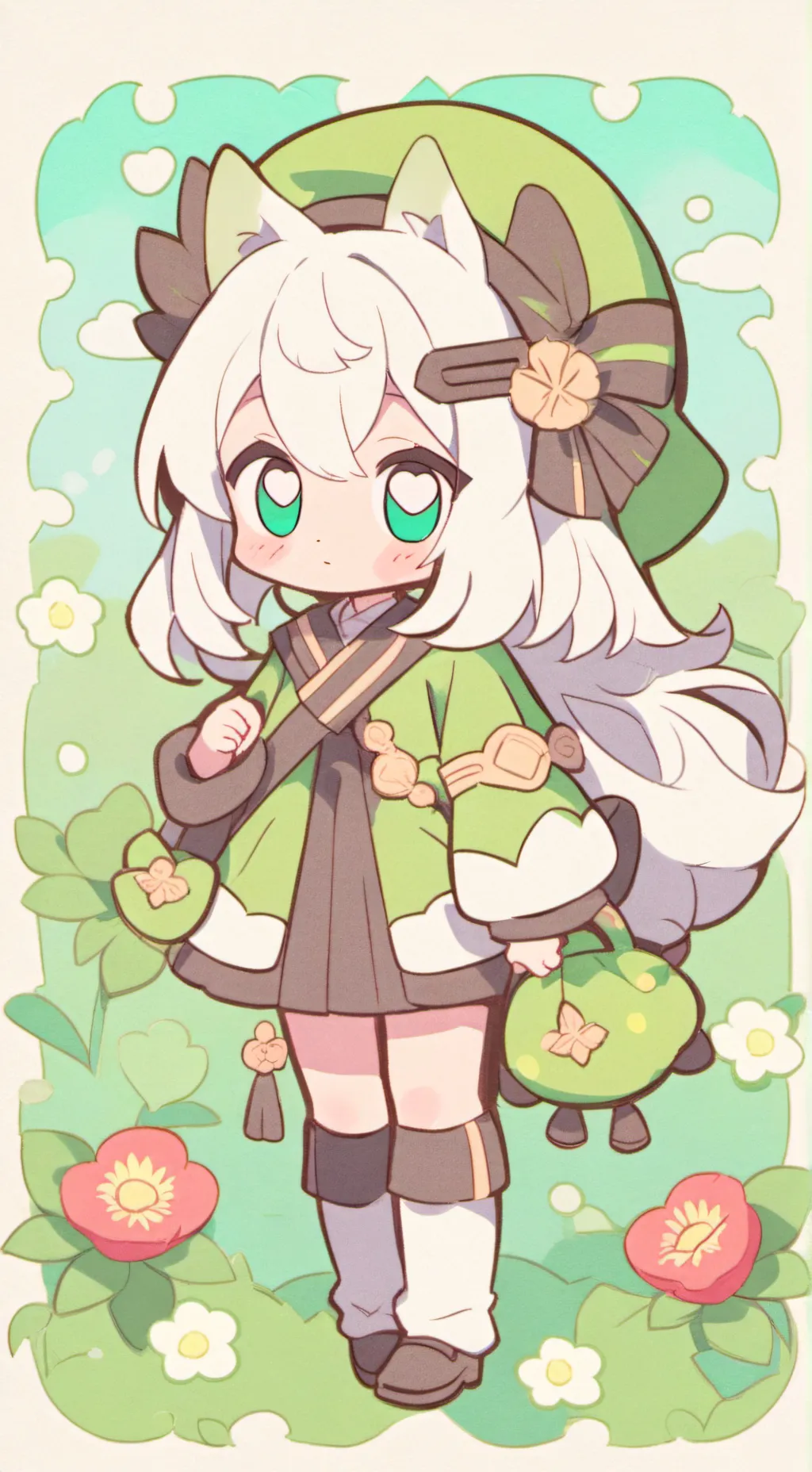 ai character: Whiskers background