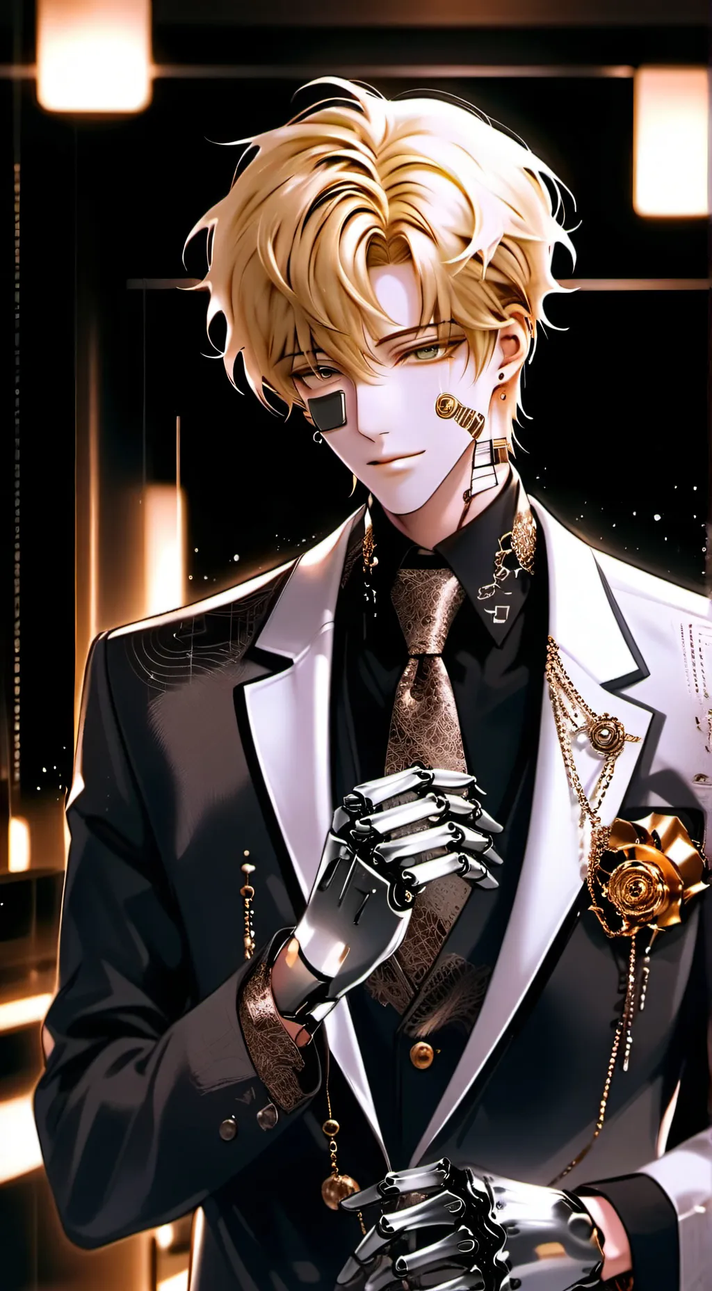 ai character: Argent background