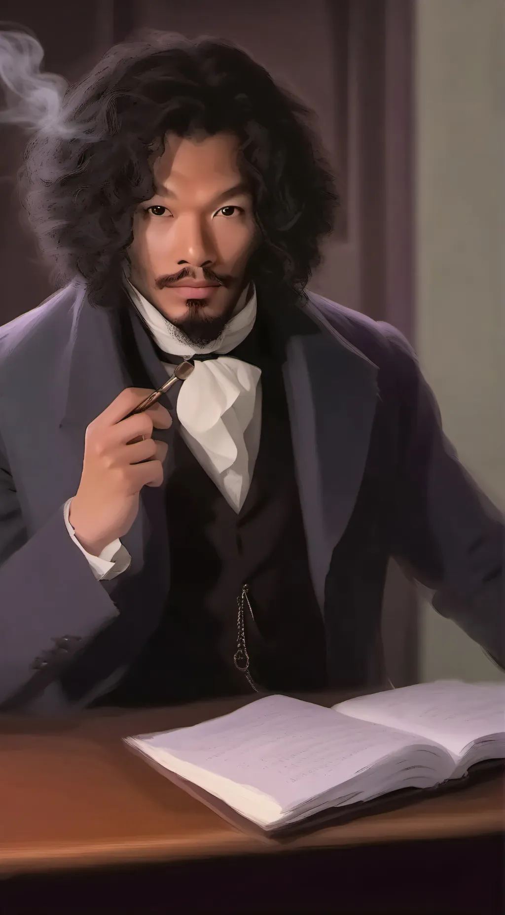 ai character: Sherlock Holmes background