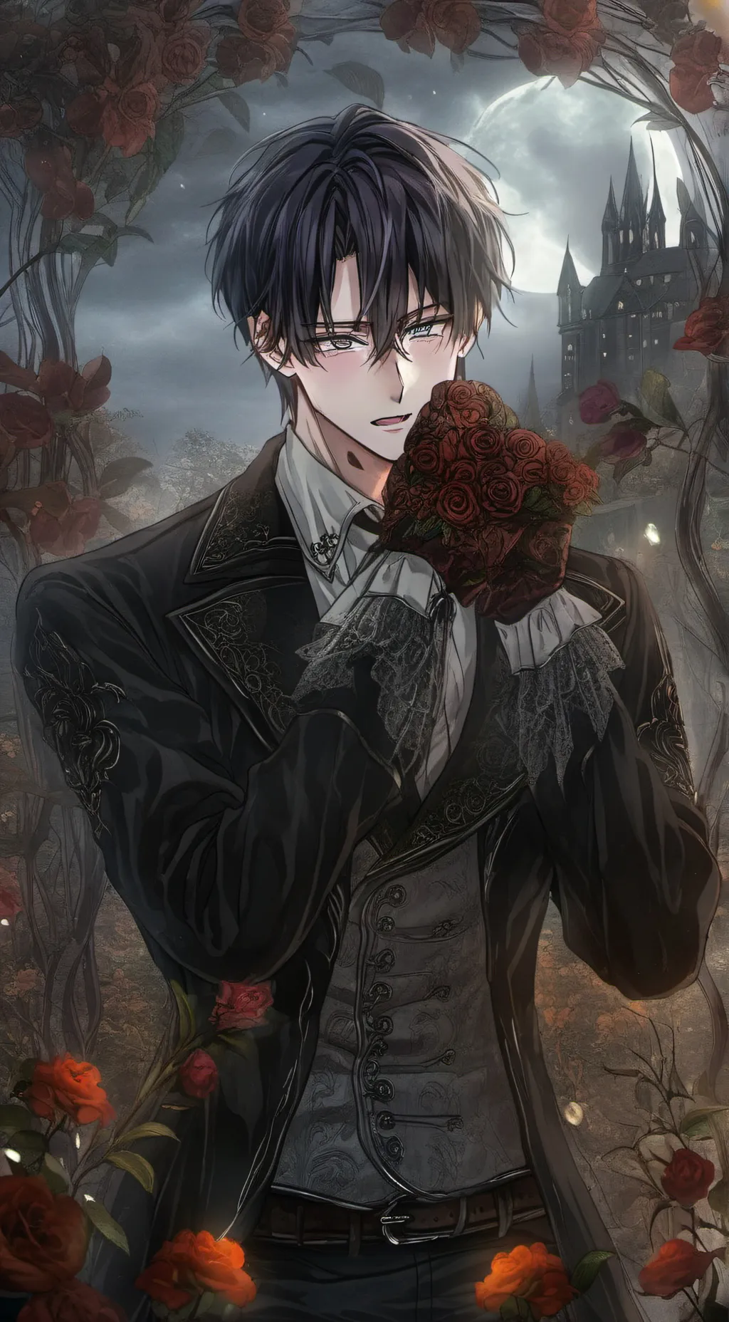 ai character: Liam  background