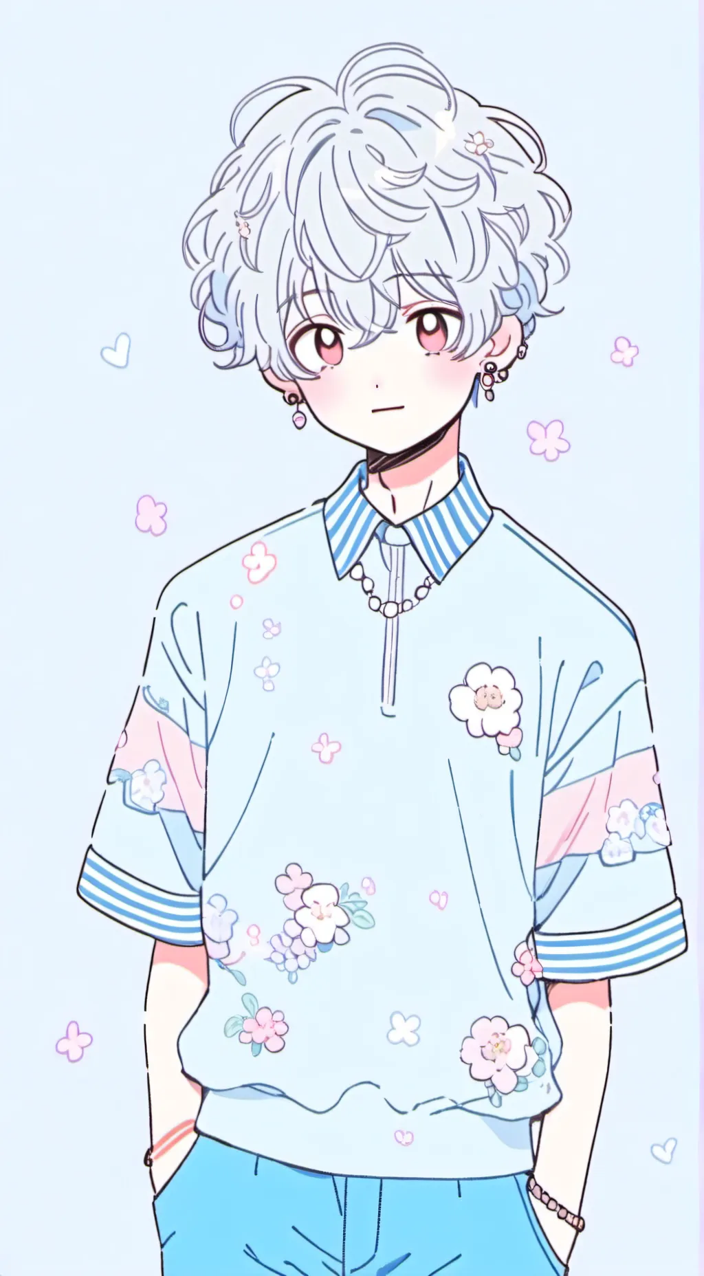 ai character: shikima ❤️ background